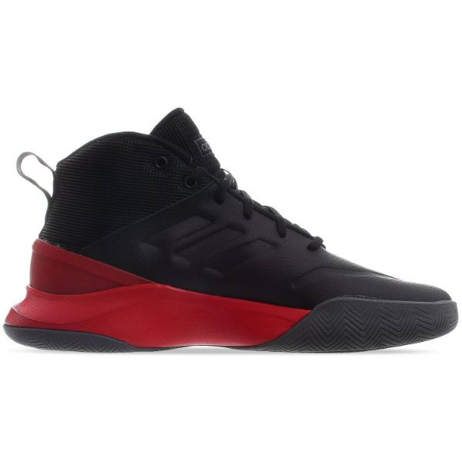 Tenis Adidas ownthegame - negro rojo - hombre - eg0951