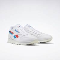 TENIS REEBOK FV2108 CL LEATHER BLANCO AZUL