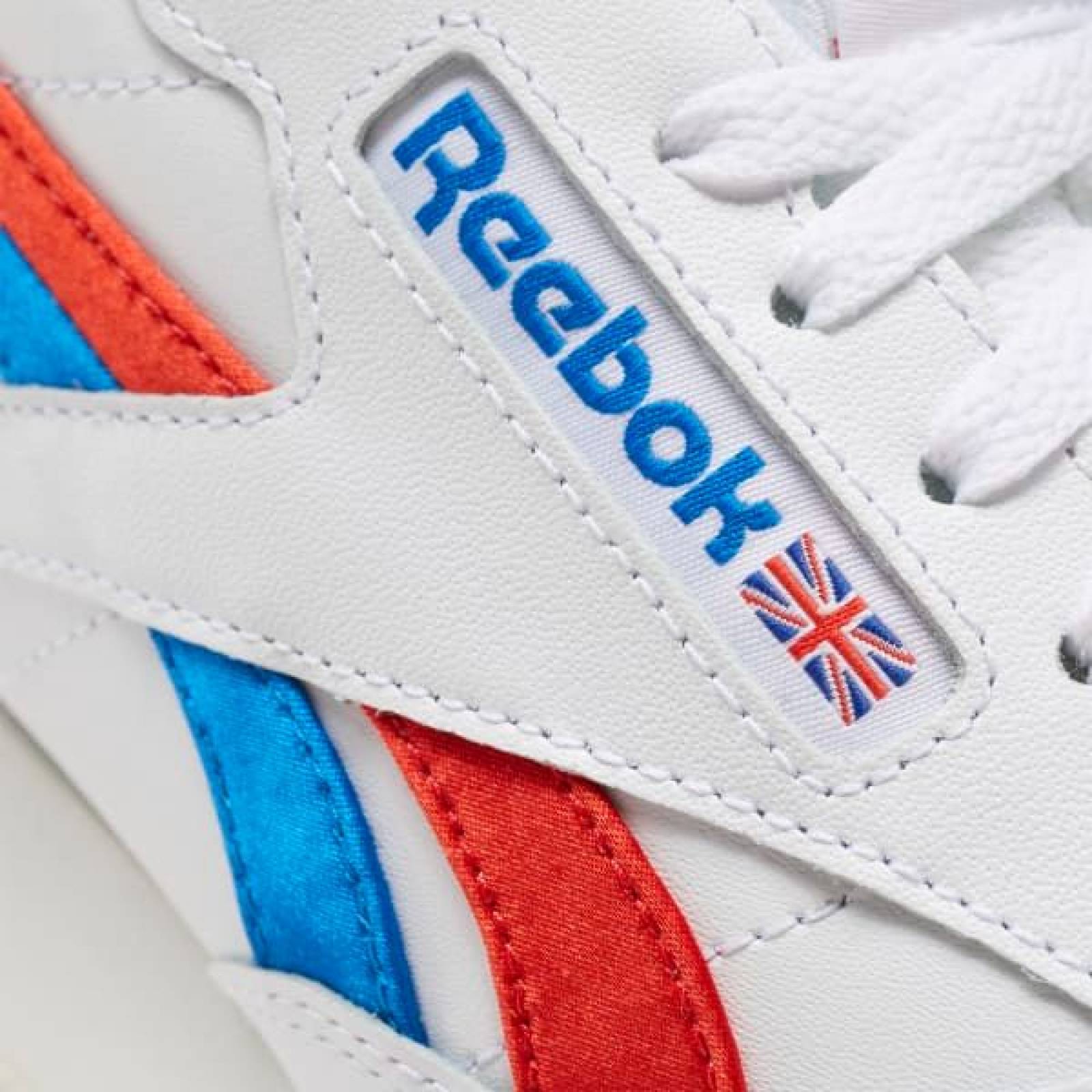 TENIS REEBOK FV2108 CL LEATHER BLANCO/AZUL