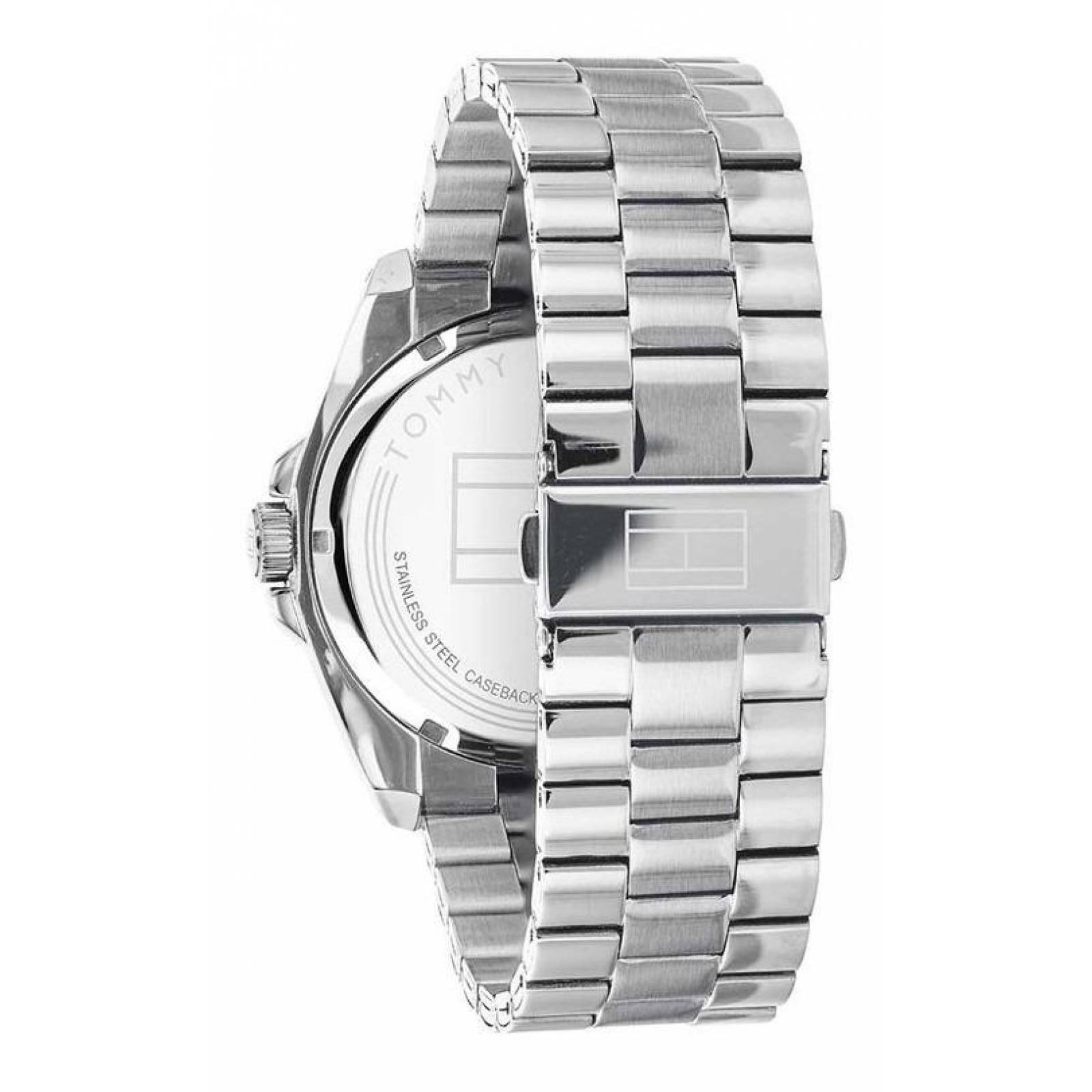 Reloj Tommy Hilfiger Para Caballero Color Plata 1791684 