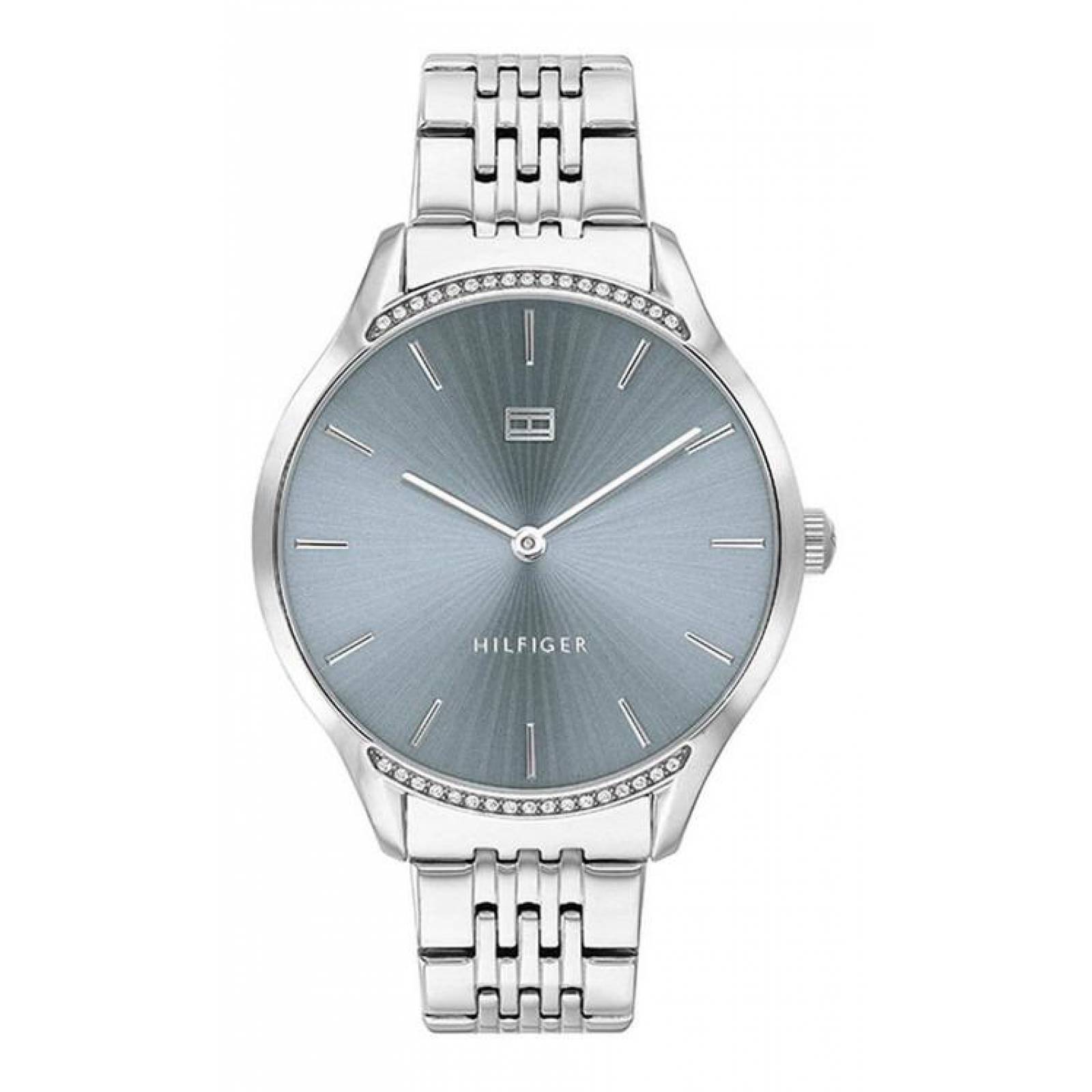 Reloj Tommy Hilfiger Para Mujer Color Plateado 1782210 