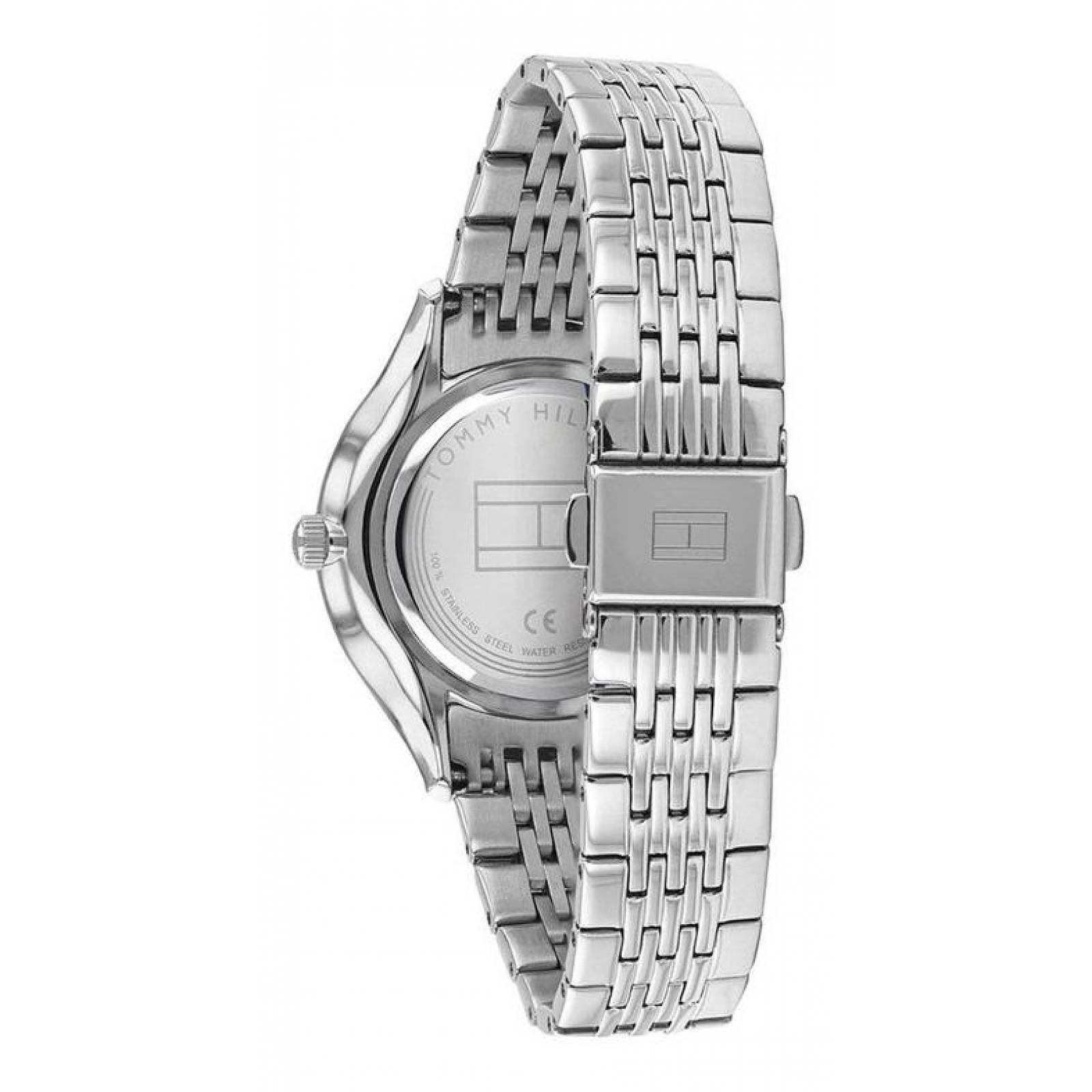 Reloj Tommy Hilfiger Para Mujer Color Plateado 1782210 