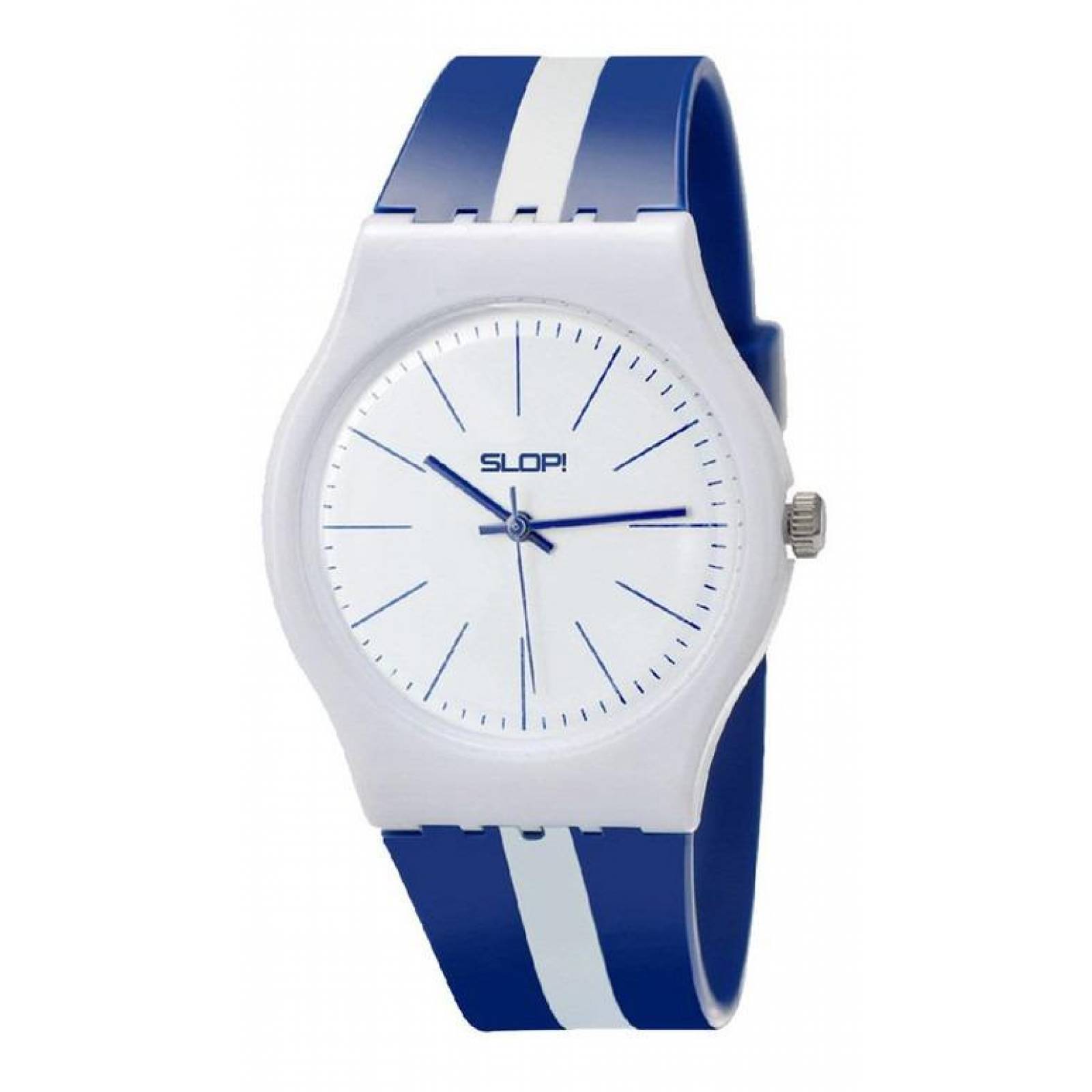 Reloj Slop Para Unisex Color Azul Sw882225 