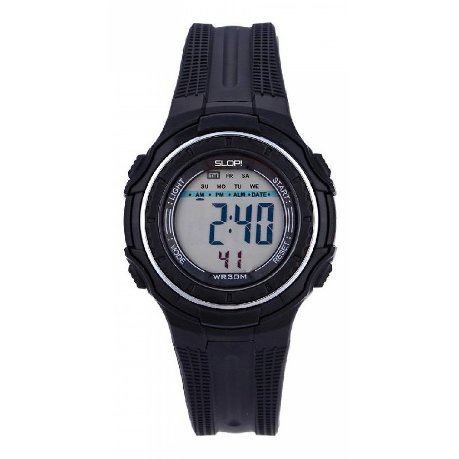 Reloj Slop Para Unisex Color Negro Sw85551 