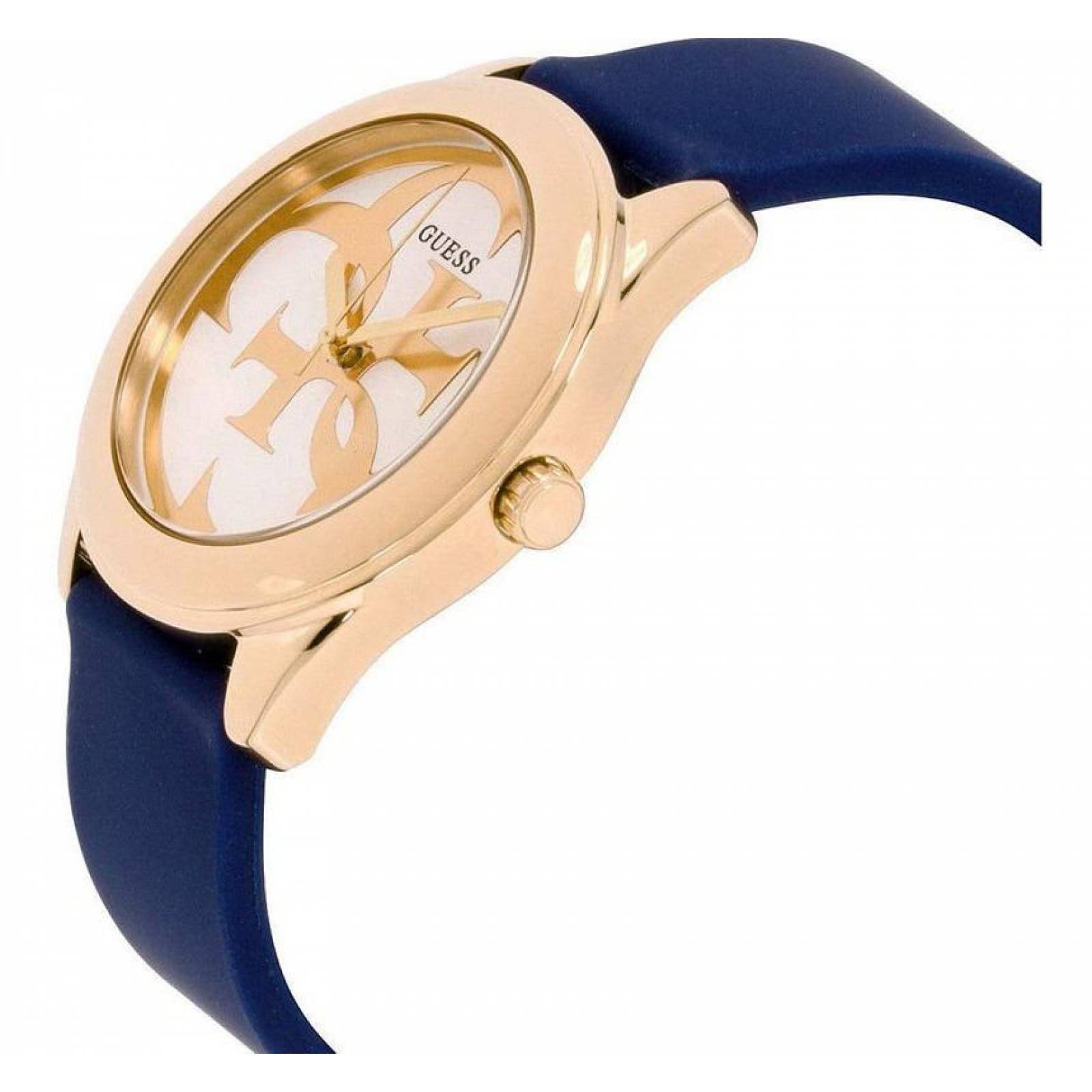 Reloj Guess Para Dama Color Azul W0911l6 