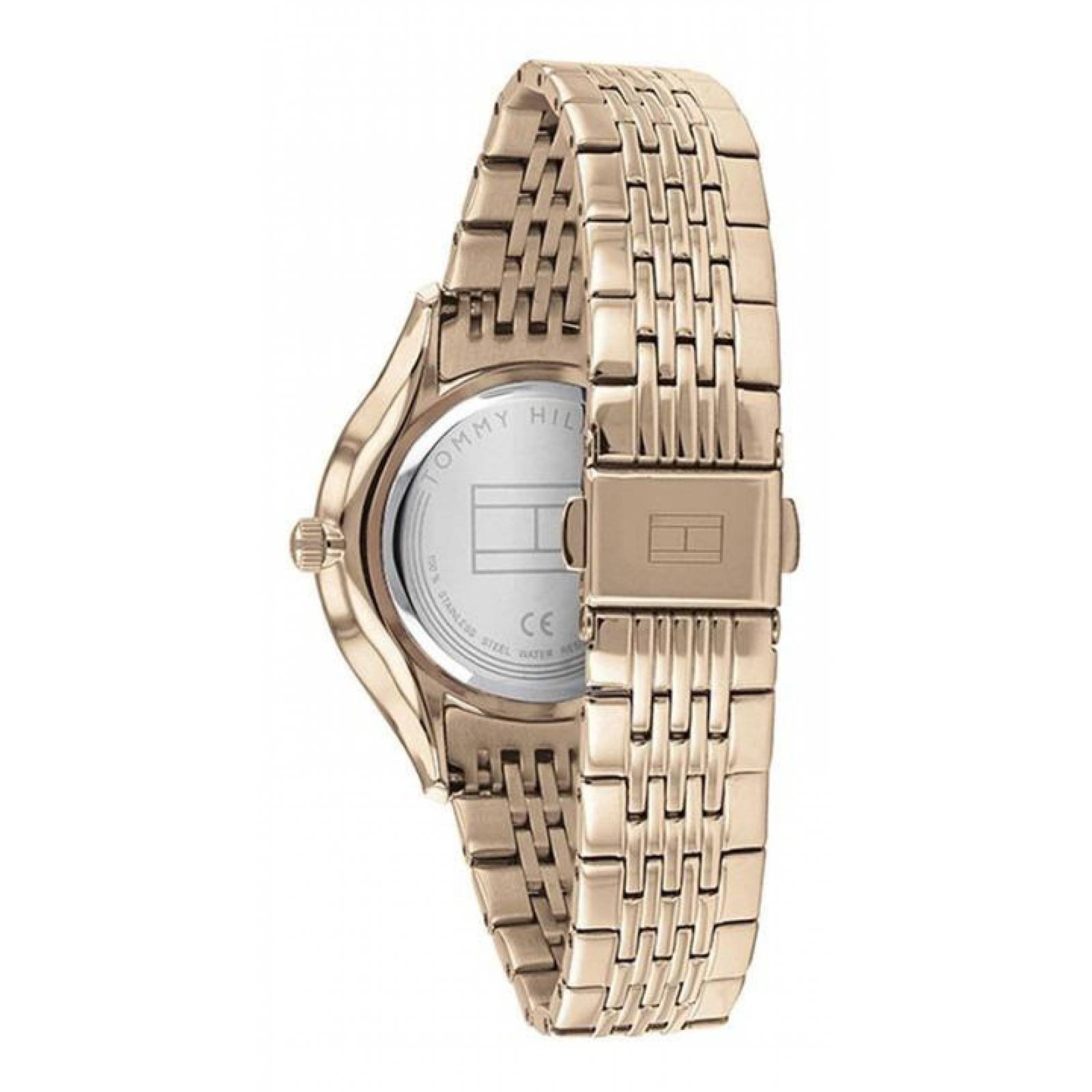 Reloj Tommy Hilfiger Para Mujer Color Oro Rosa 1782212 