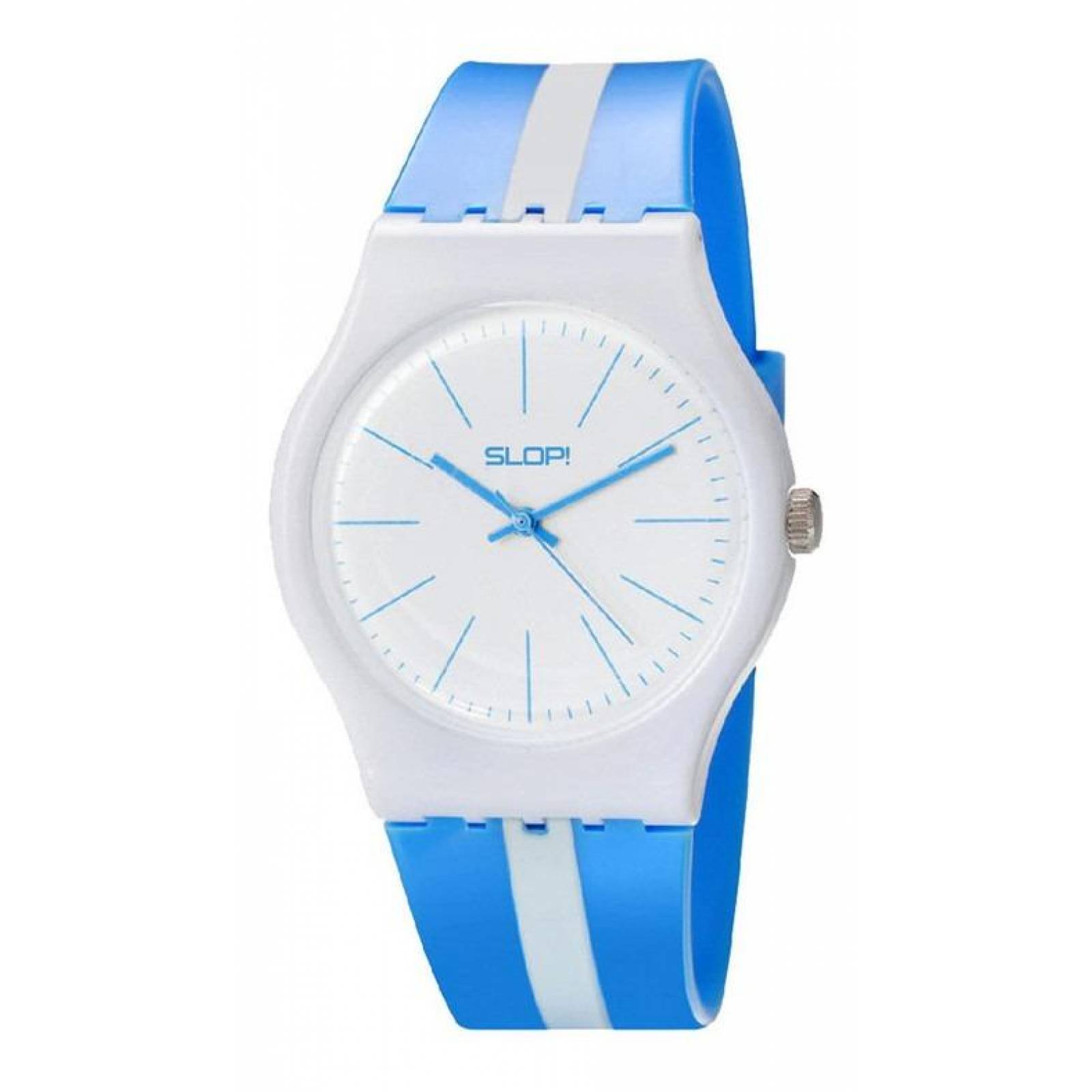 Reloj Slop Para Unisex Color Azul Sw882226 