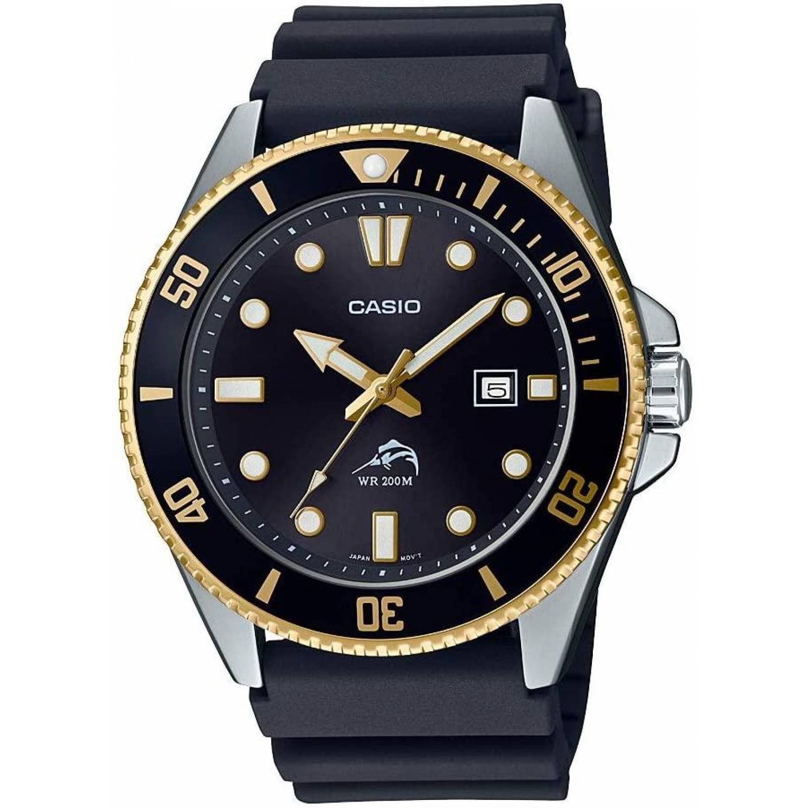 Reloj Casio para Hombre Color Negro MDV-106G-1AVCF
