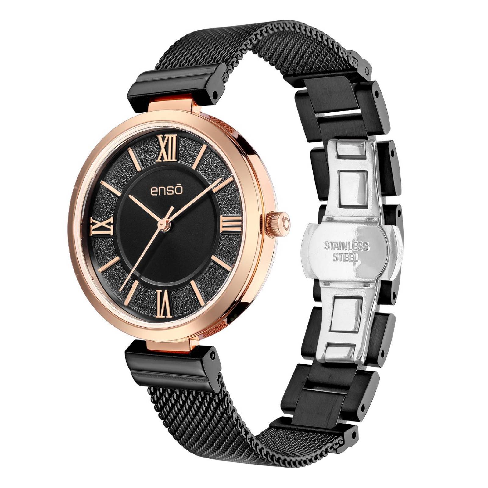 Reloj de Pulsera Enso para Mujer Negro EW1025L3 