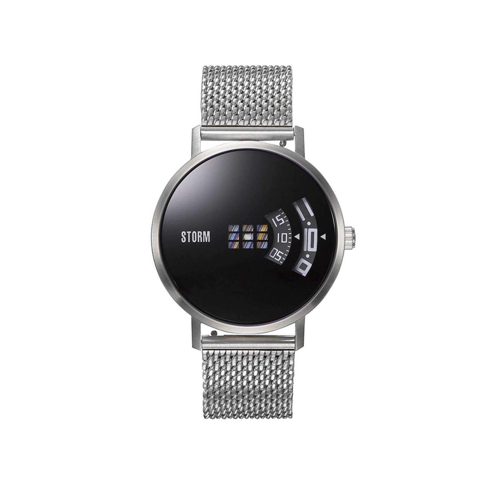 Reloj Para Caballero Storm Remi V2 Mesh Black 47460/Bk 