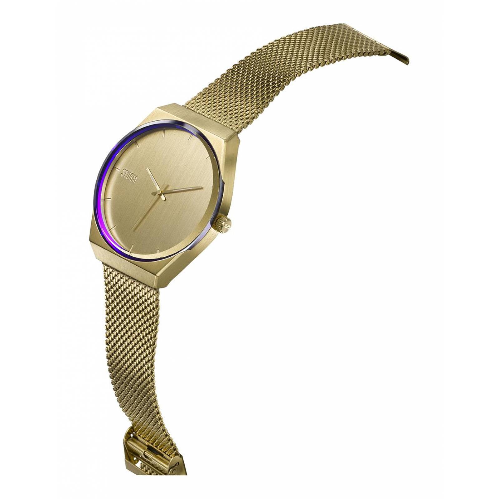 Reloj Para Caballero Storm Cirero Gold 47477/Gd 