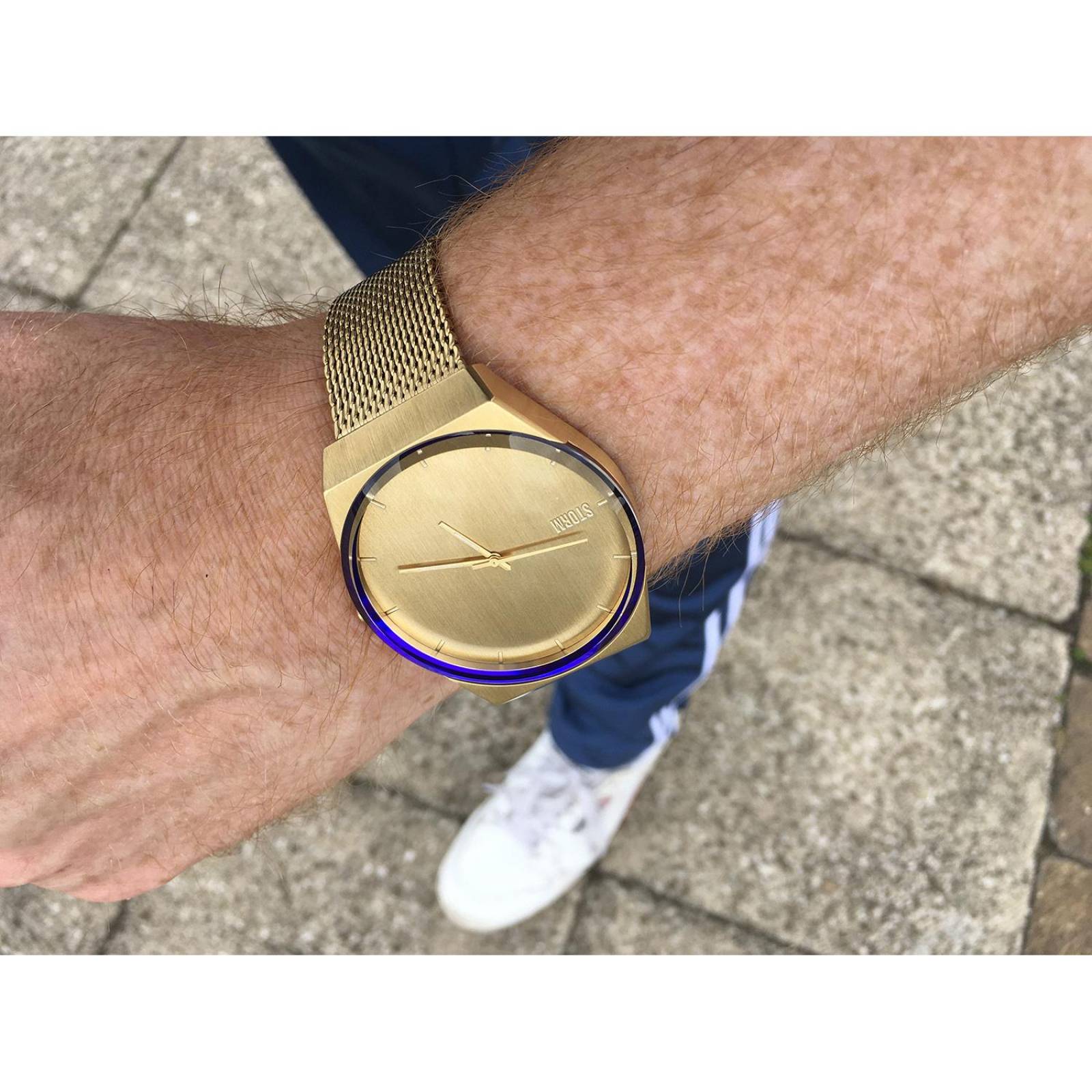 Reloj Para Caballero Storm Cirero Gold 47477/Gd 