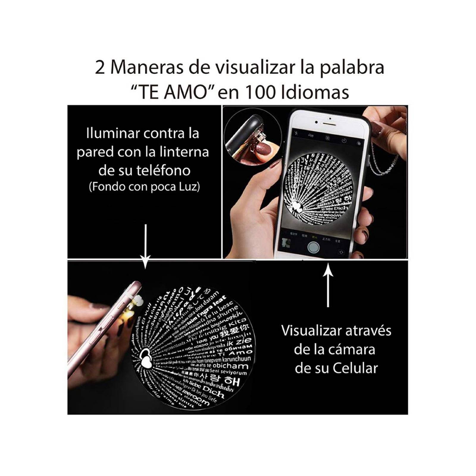 Collar de Acero Inoxidable Enso para Mujer Dorado EJN2073G 