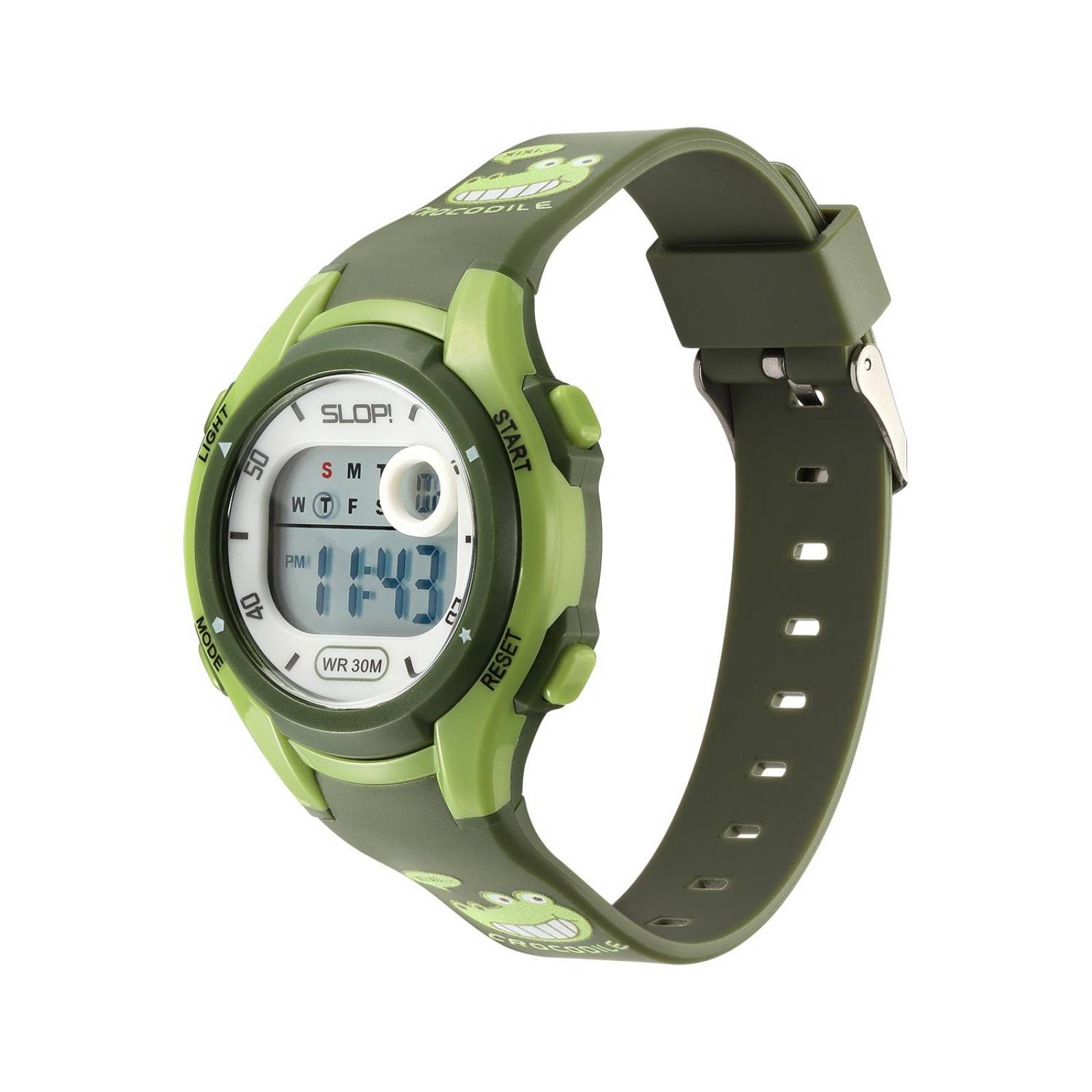 Reloj de Pulsera Slop para Niño SW8215K4 Print Cocodrilo