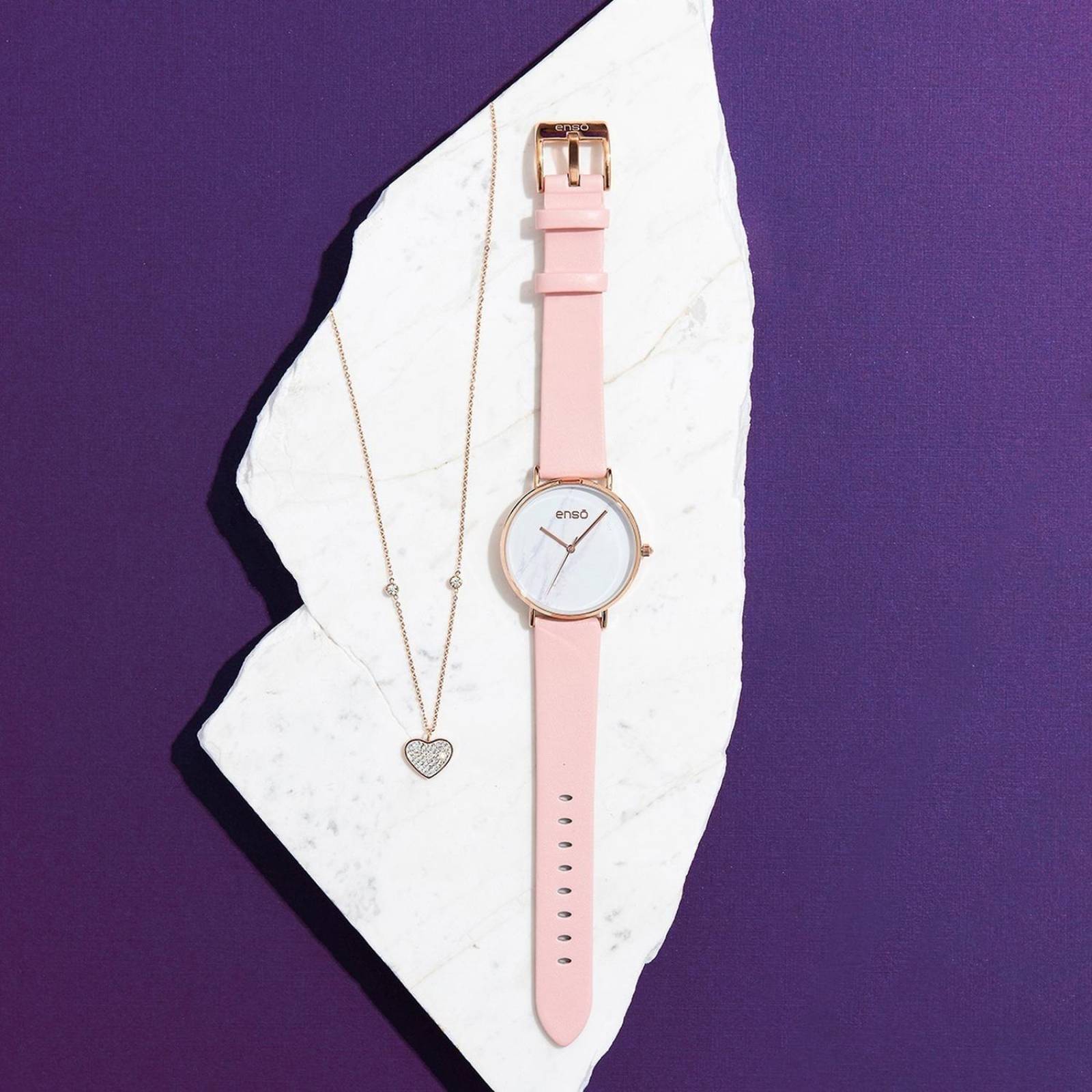 Reloj de Pulsera Enso para Mujer Rosa EW1005L1 