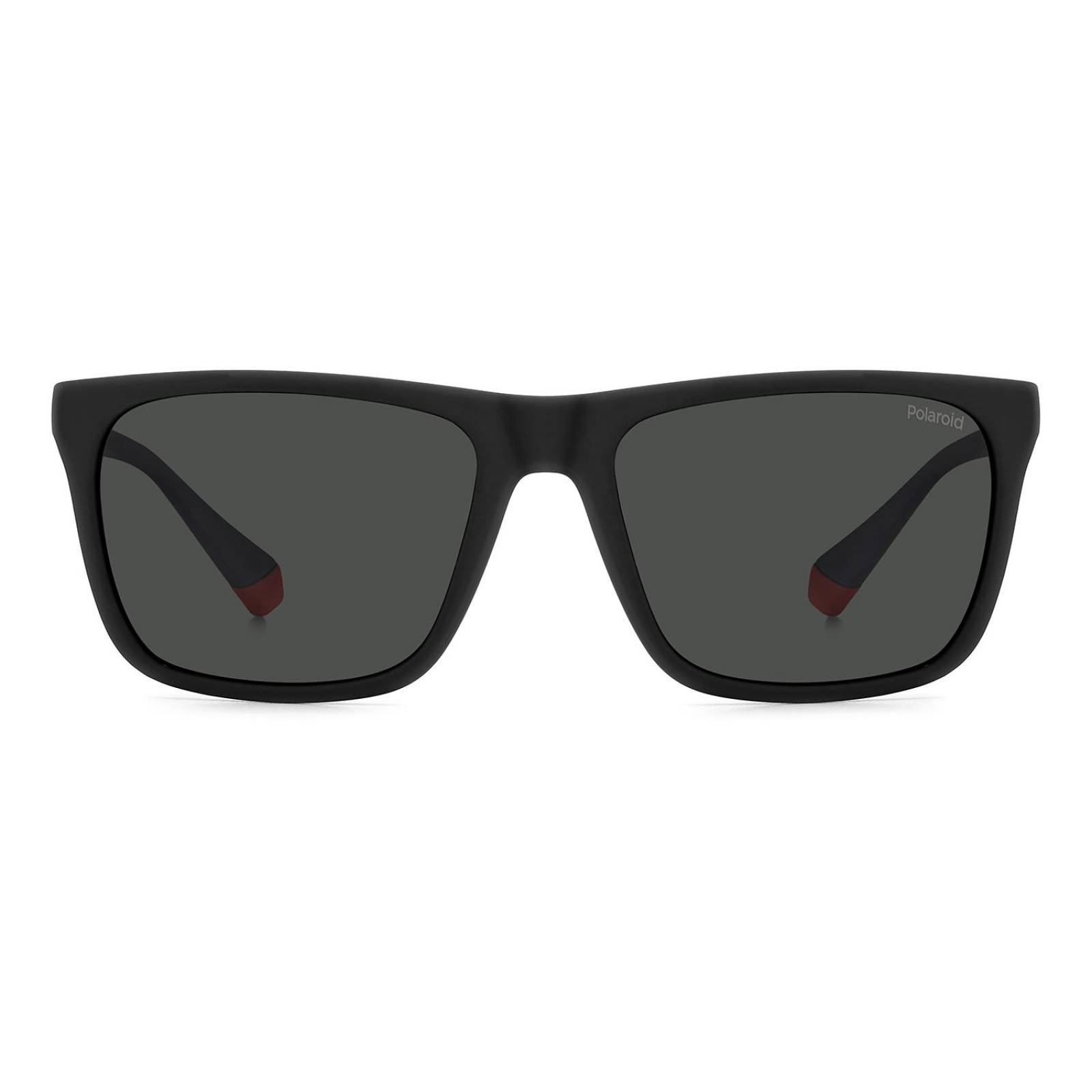 Lentes de Sol Polaroid Unisex 205718BLX56M9 Negro-Rojo 