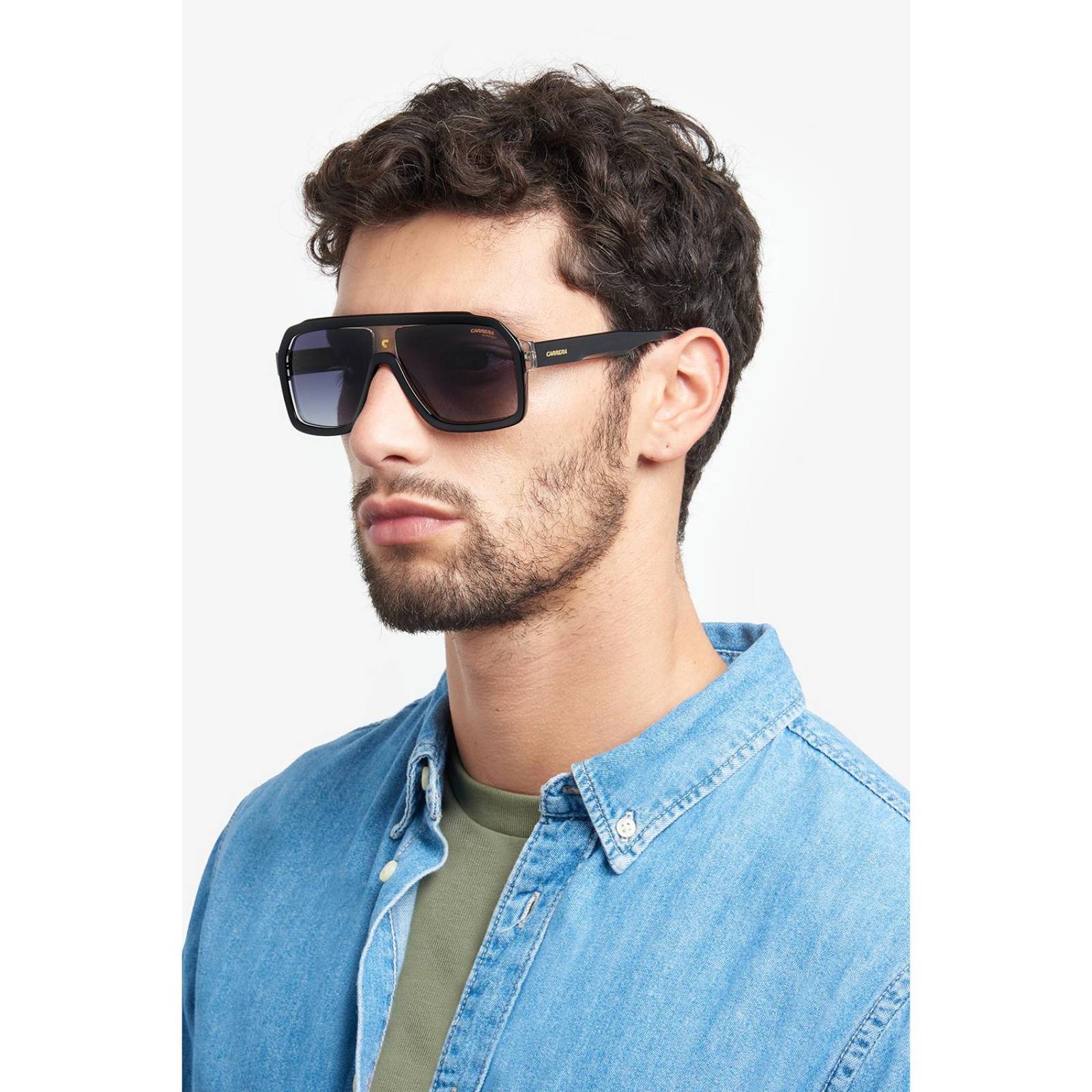 Lentes de Sol Carrera Hombre 20591908A609O Negro-Gris