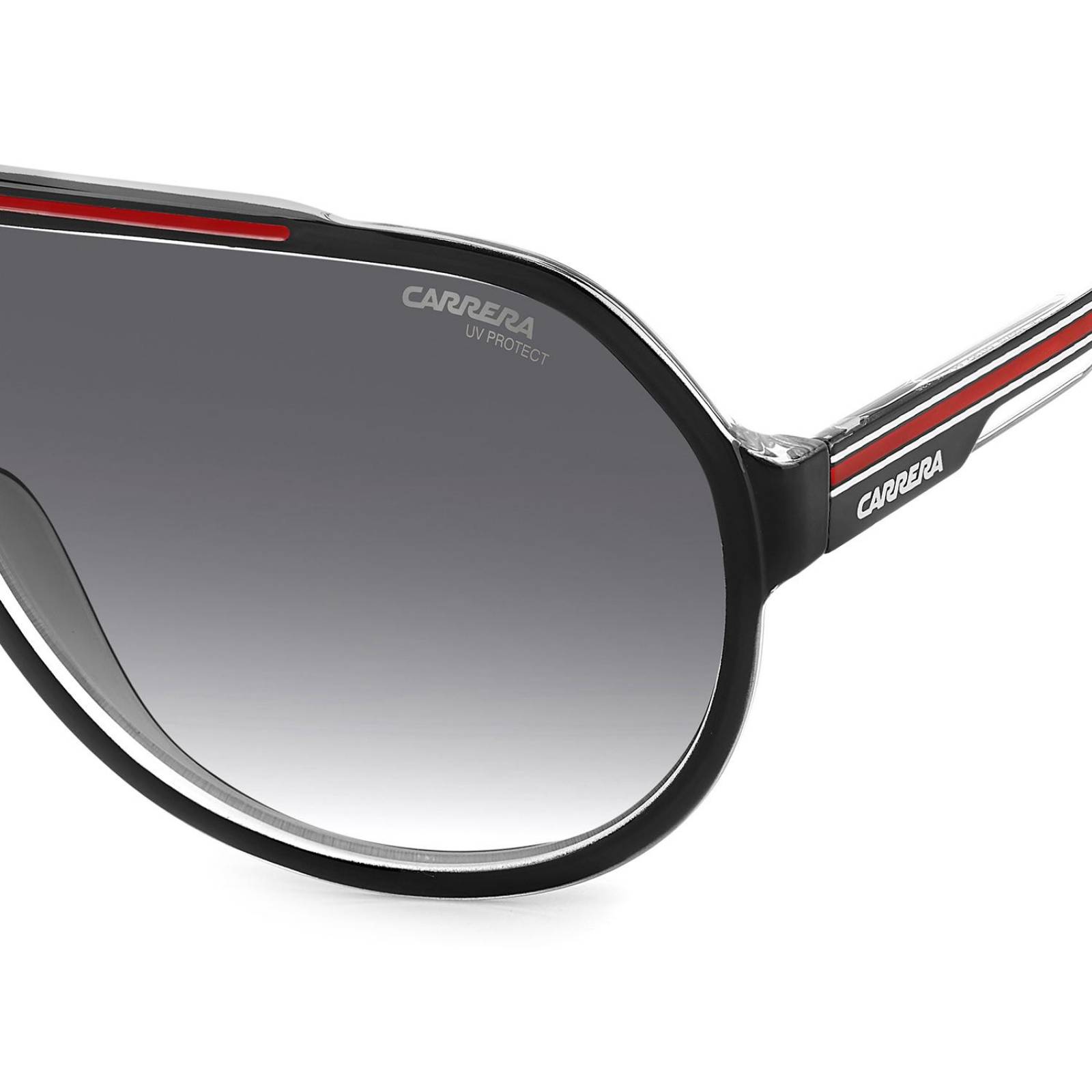 Lentes de Sol Carrera Hombre 205782OIT619O Negro-Rojo