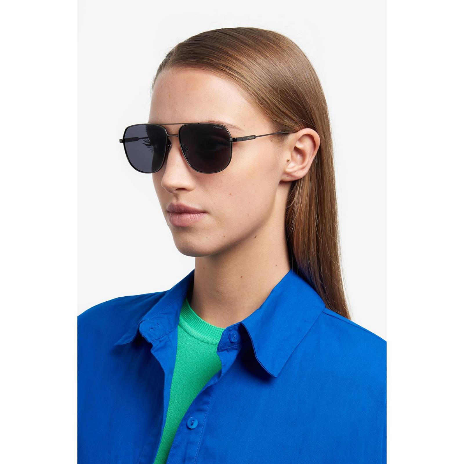 Lentes de Sol Polaroid Unisex 205697KJ158M9 Gris