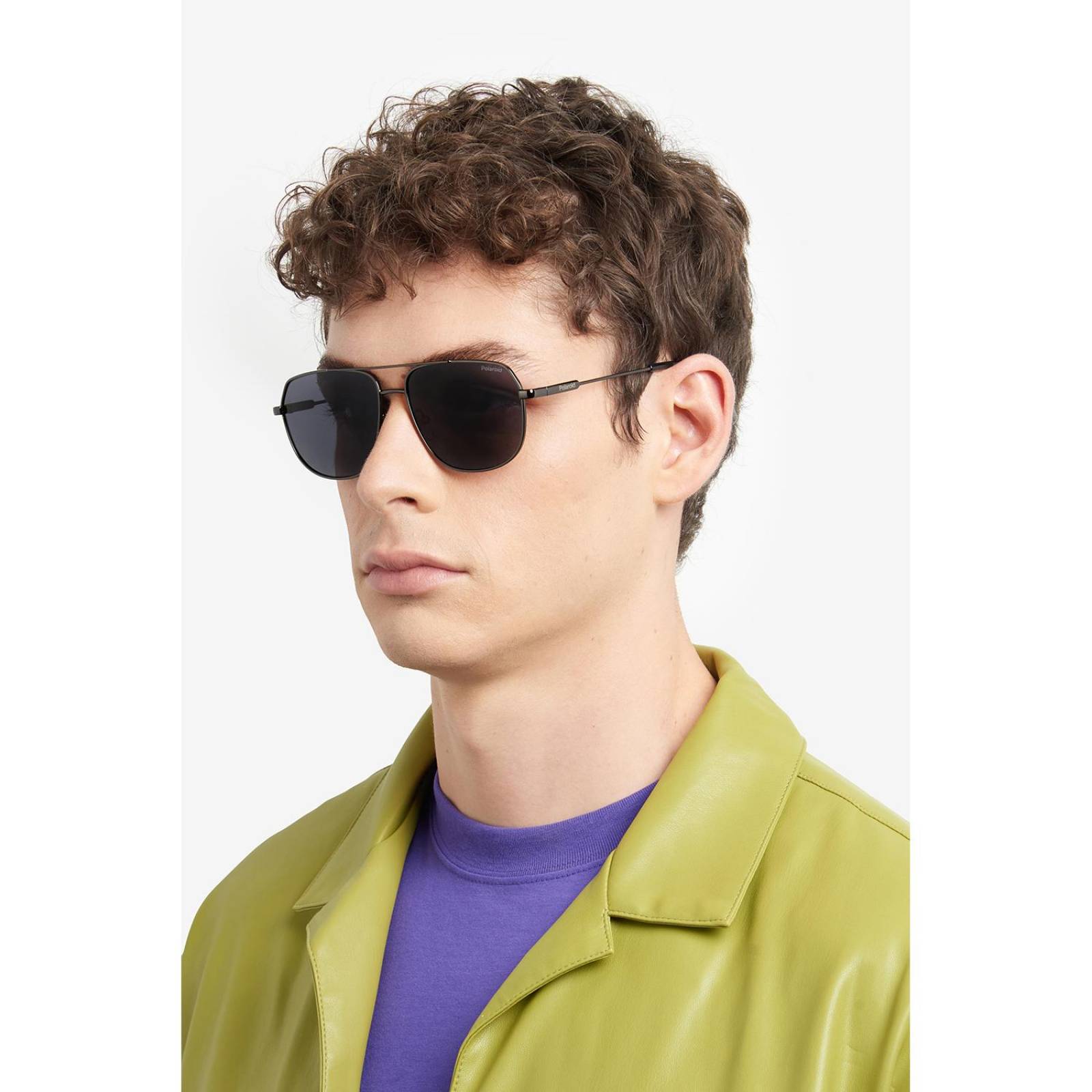 Lentes de Sol Polaroid Unisex 205697KJ158M9 Gris
