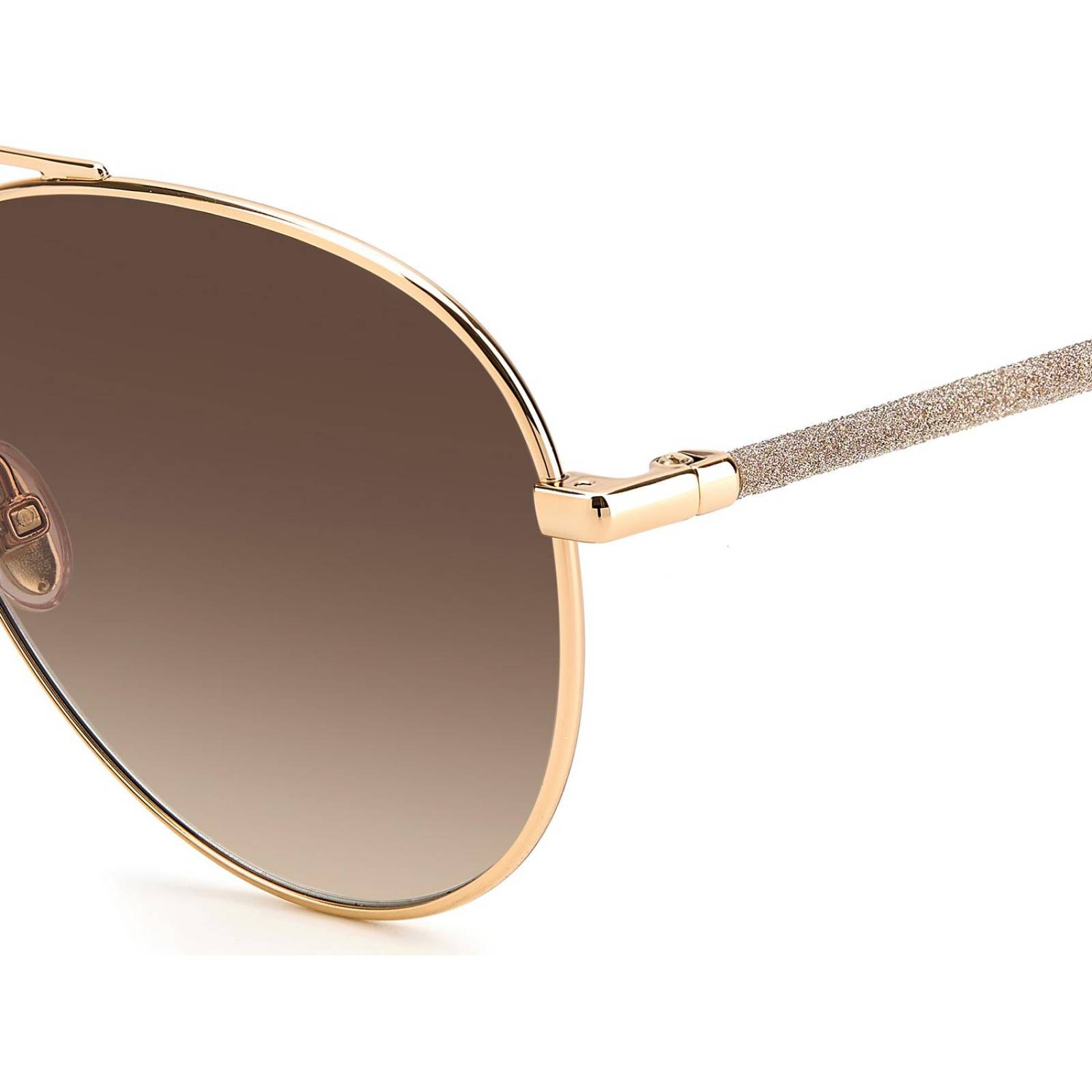 Lentes de Sol Jimmy Choo para Mujer 204229BKU59HA Devan/S Dorado