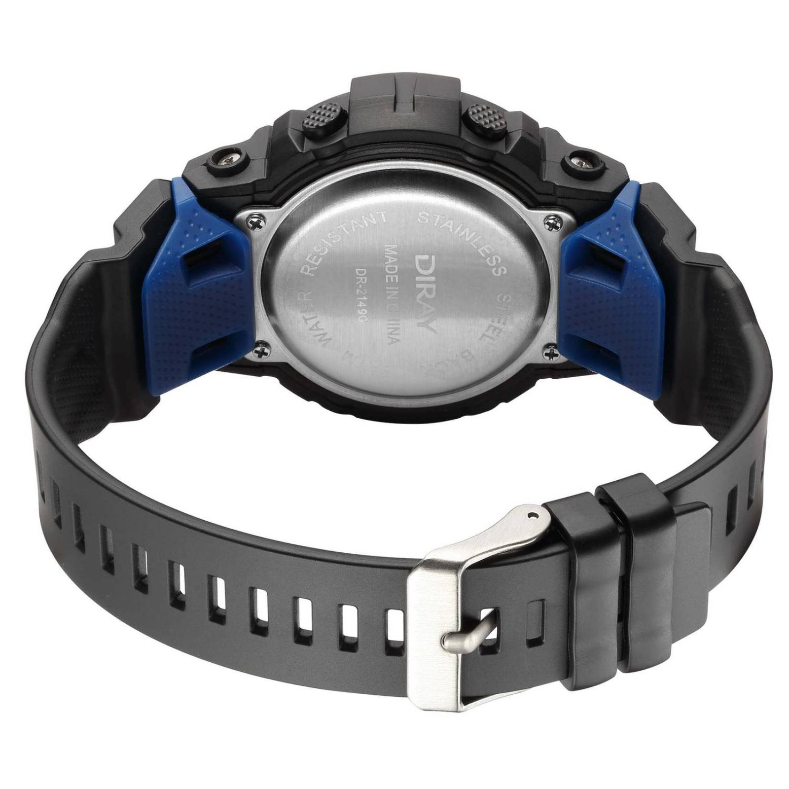 Reloj Deportivo Diray para Caballero DR2149G4 Negro 