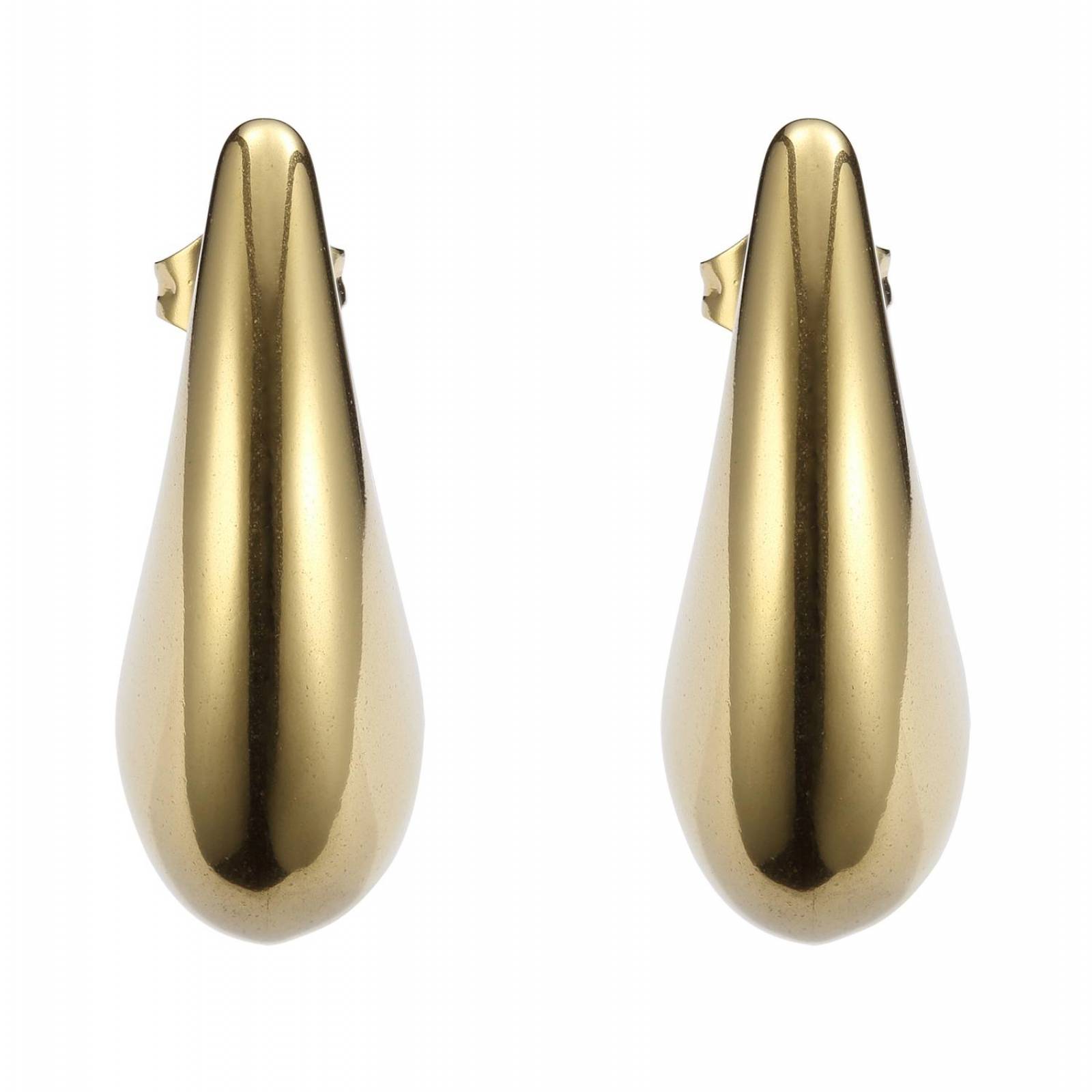 Aretes de Acero Inoxidable Enso para Mujer EJE3262G Dorado 