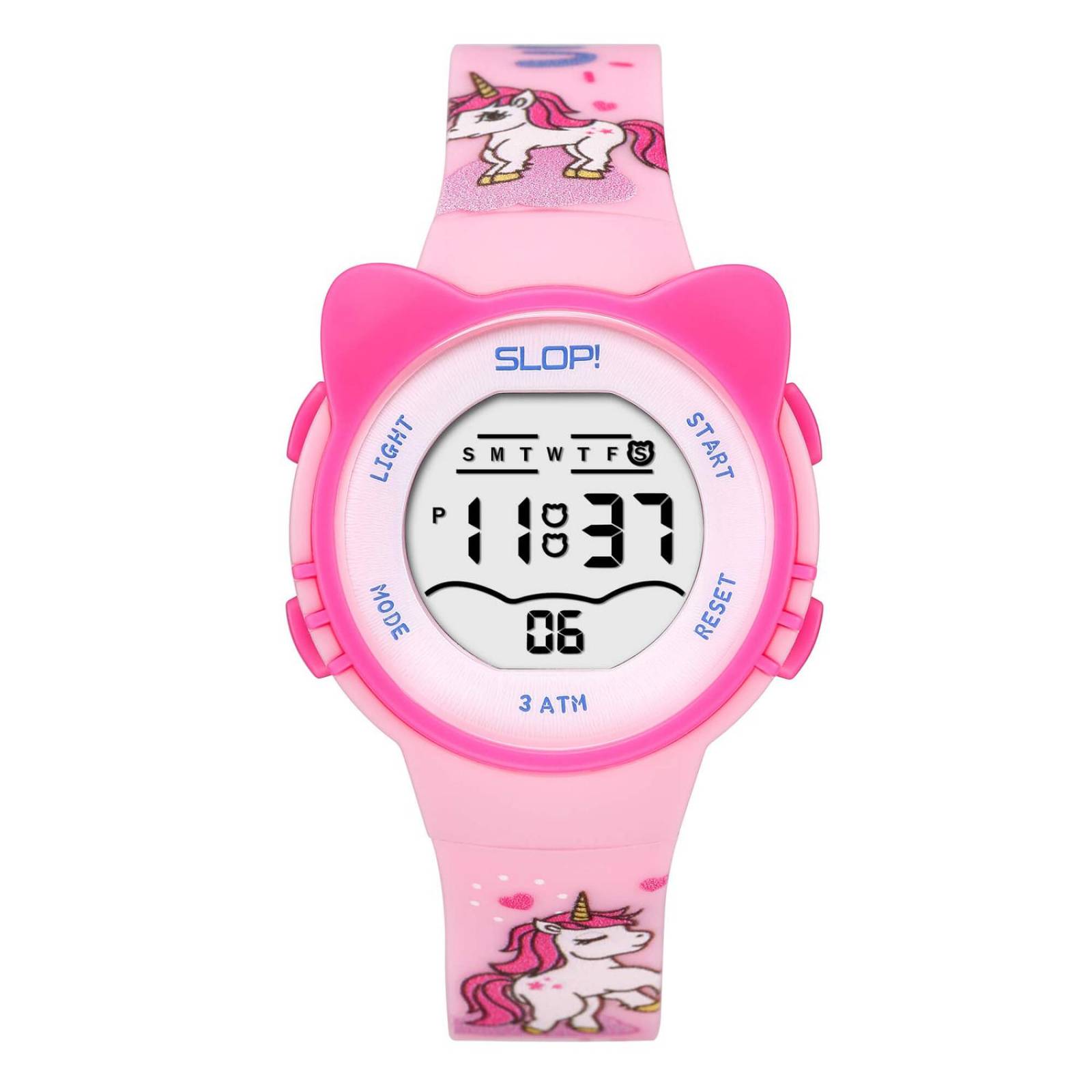 Reloj Infantil Slop para Niña SW2206LK5 Rosa Print Unicornios 