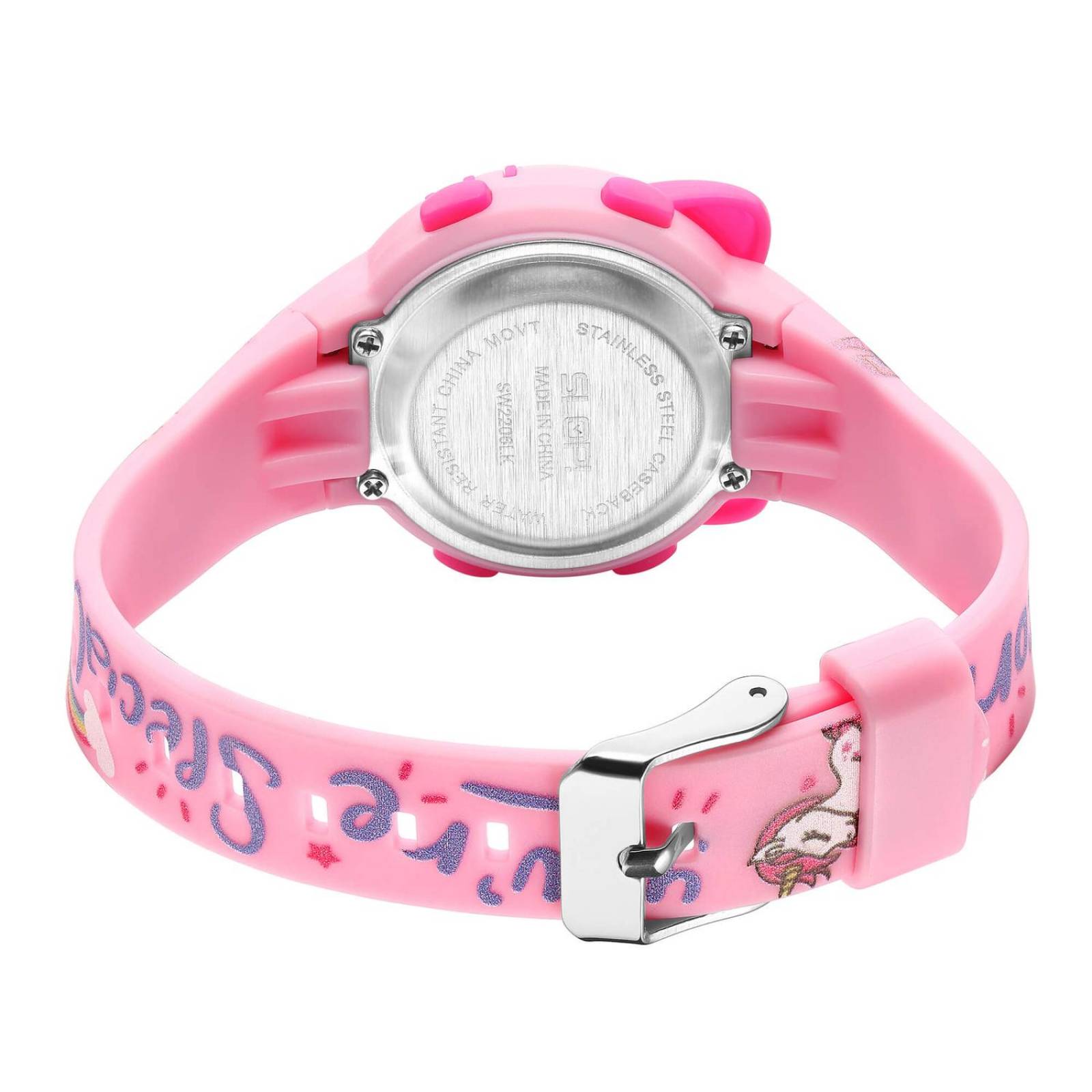 Reloj Infantil Slop para Niña SW2206LK5 Rosa Print Unicornios 