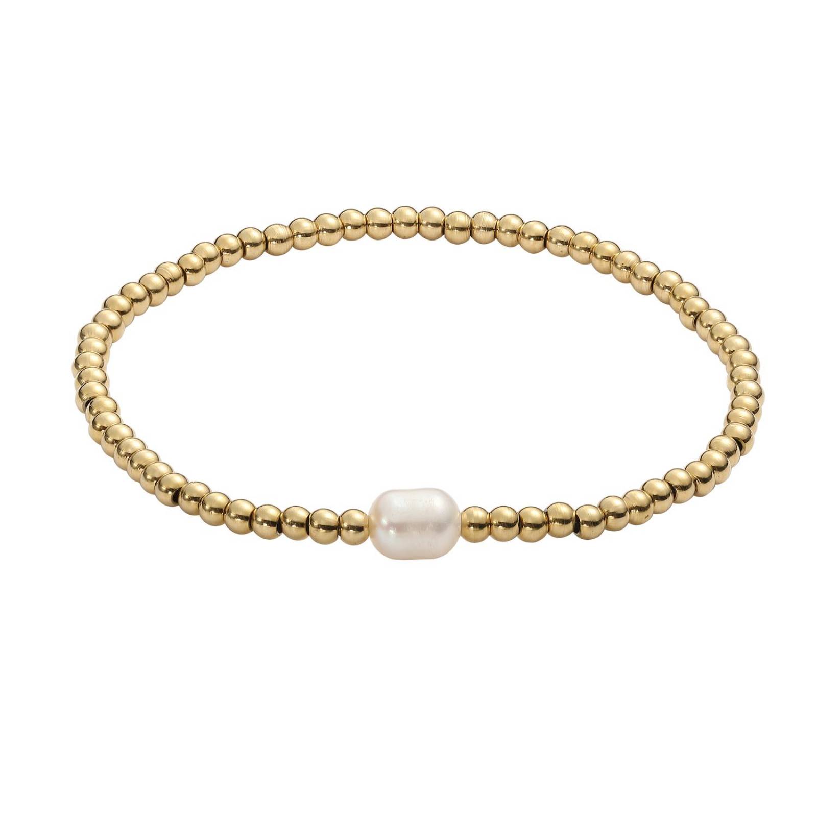 Pulsera de Acero Inoxidable Enso para Mujer EJB3298G Dorado 