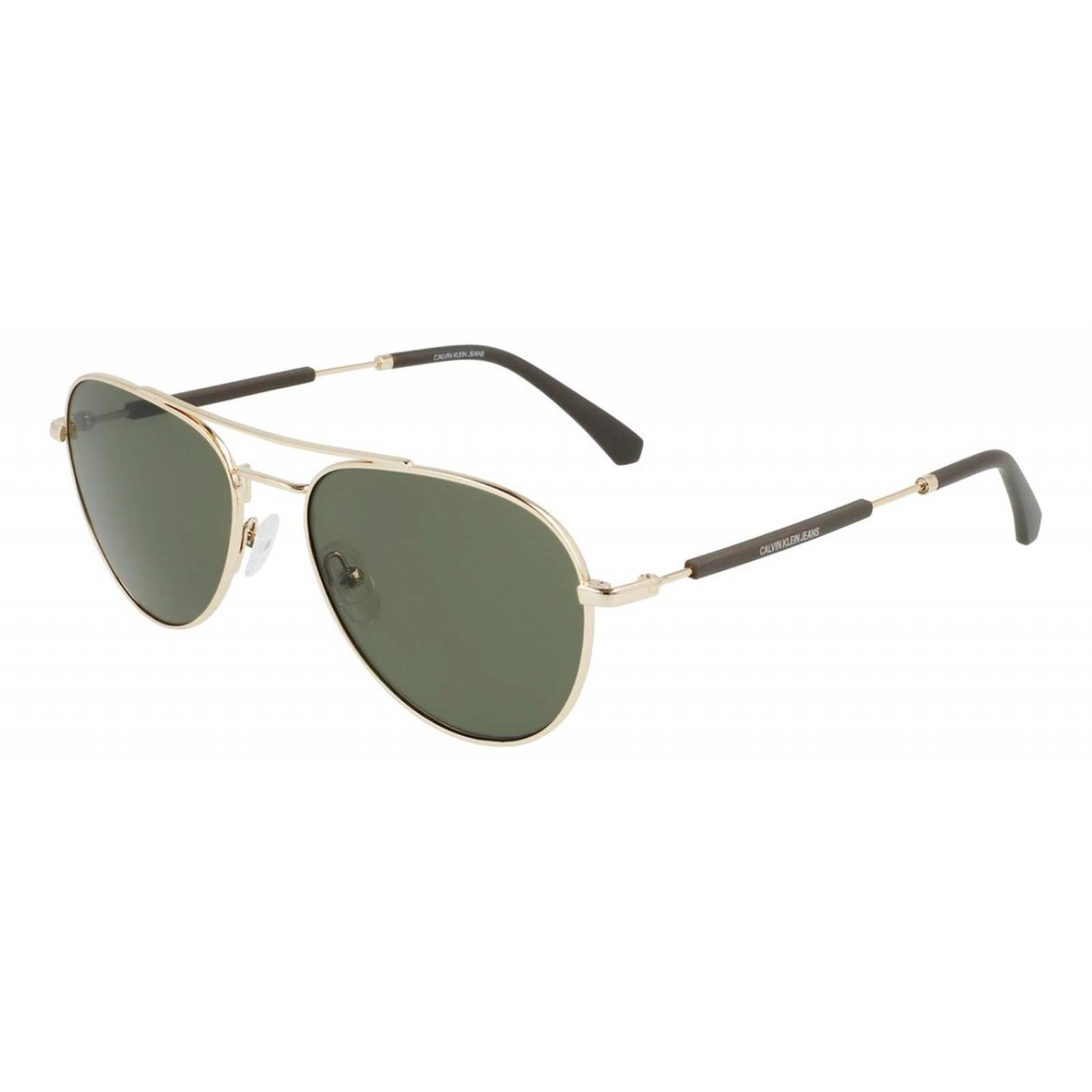 Lentes de Sol Calvin Klein Jeans Hombre Mujer Ckj20109S Gold 