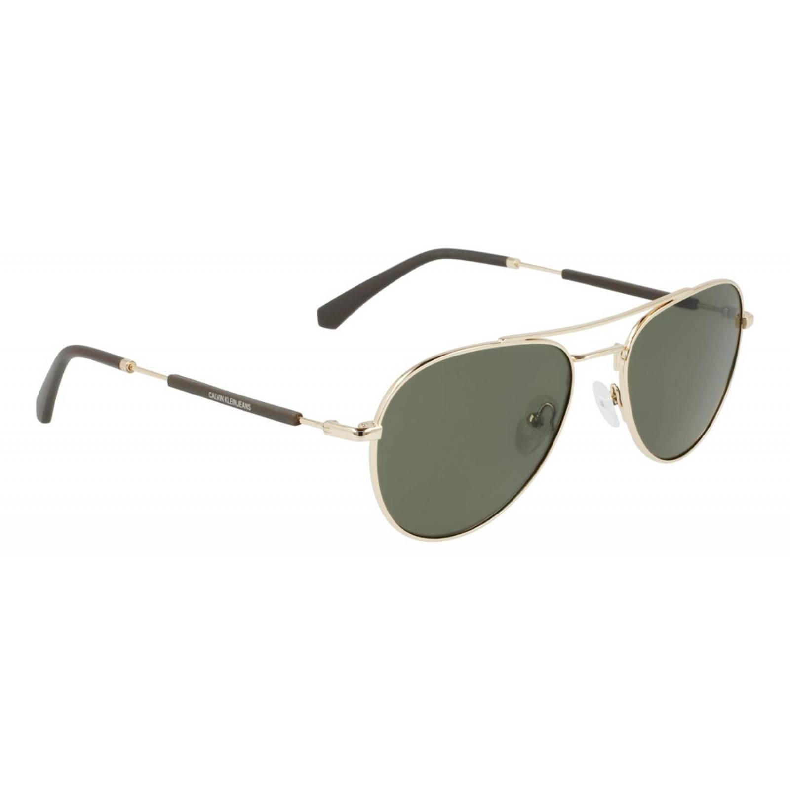 Lentes de Sol Calvin Klein Jeans Hombre Mujer Ckj20109S Gold 