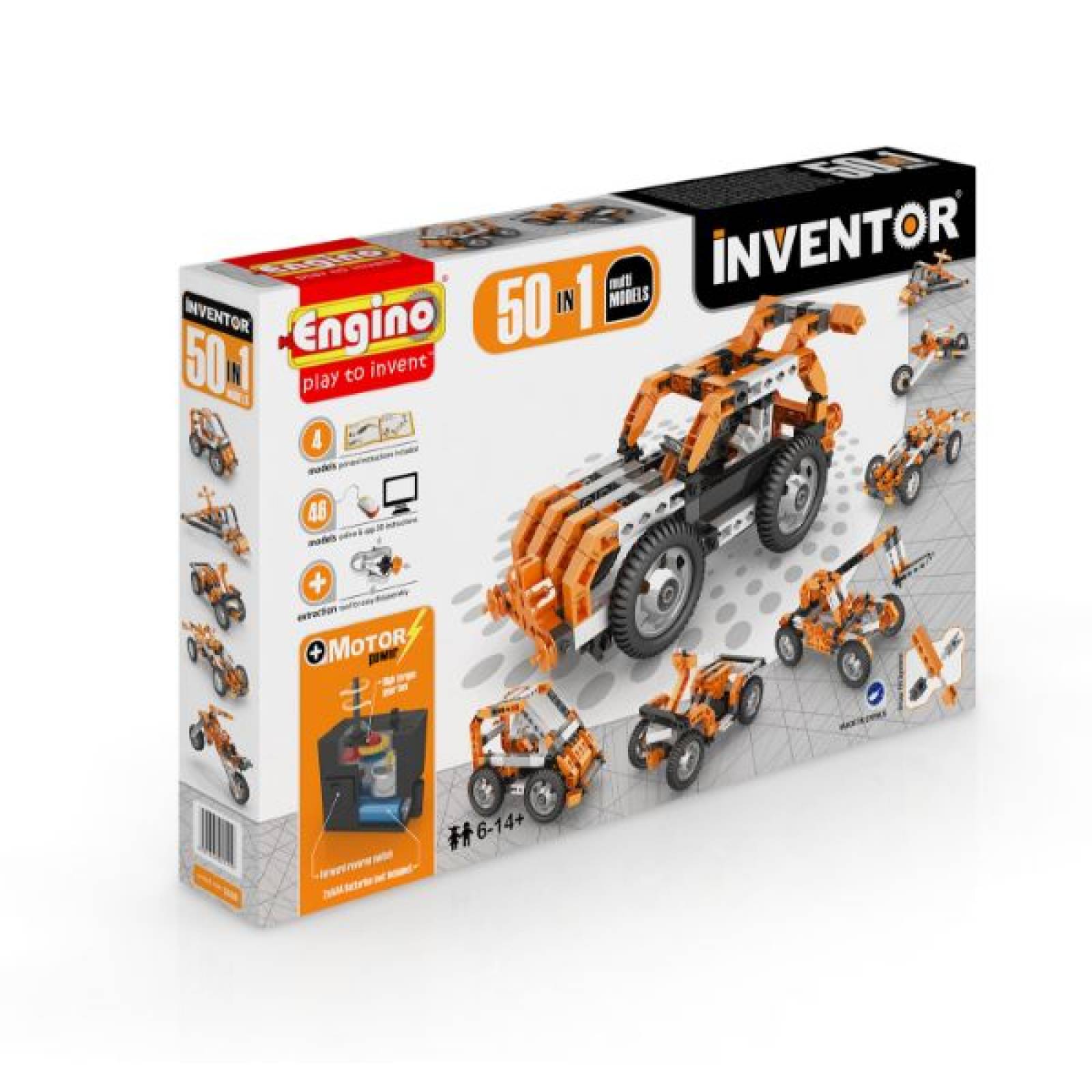 Juego de construccion Inventos 50 en 1 - Set Motorizado