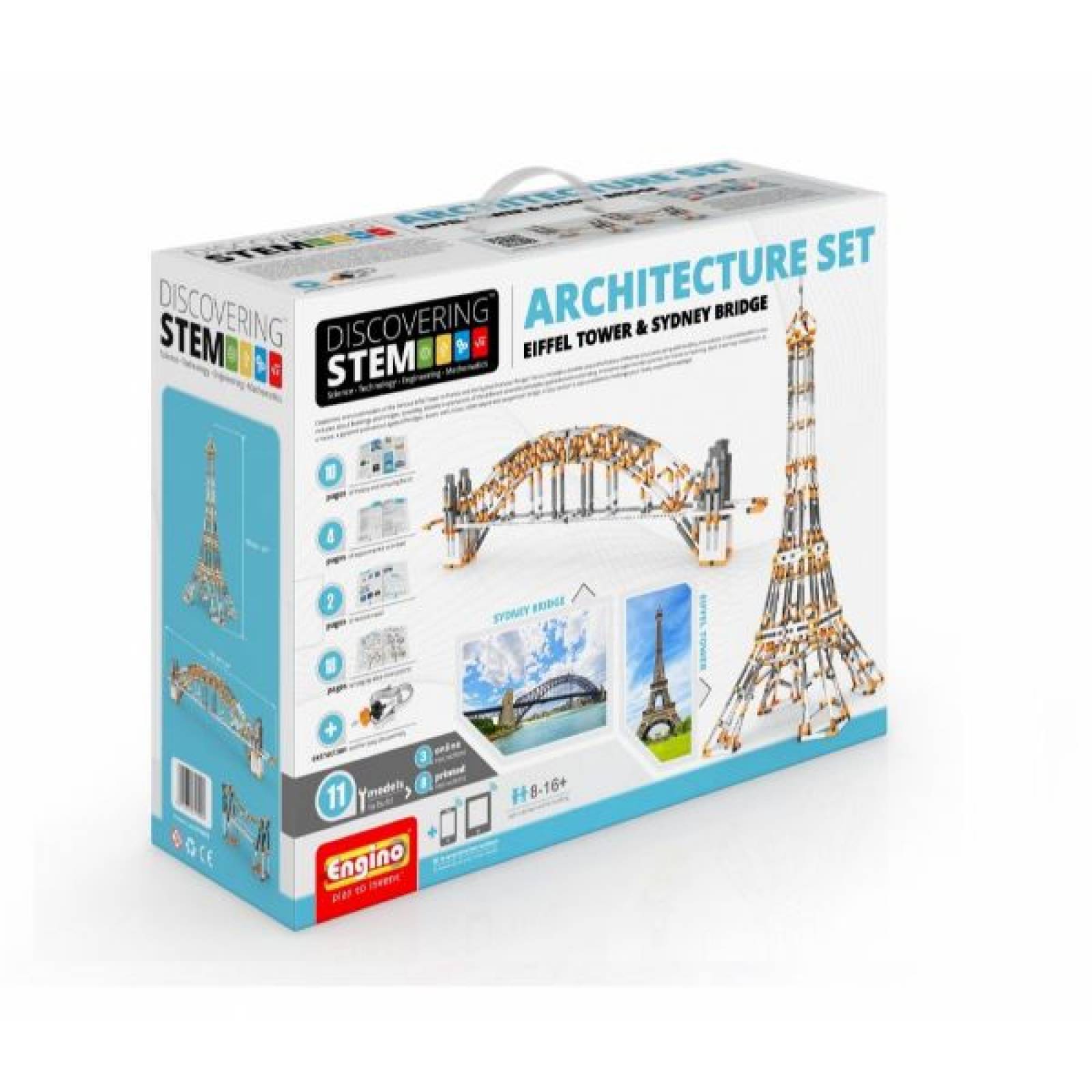 Juguete de construccion STEM Arquitectura Engino