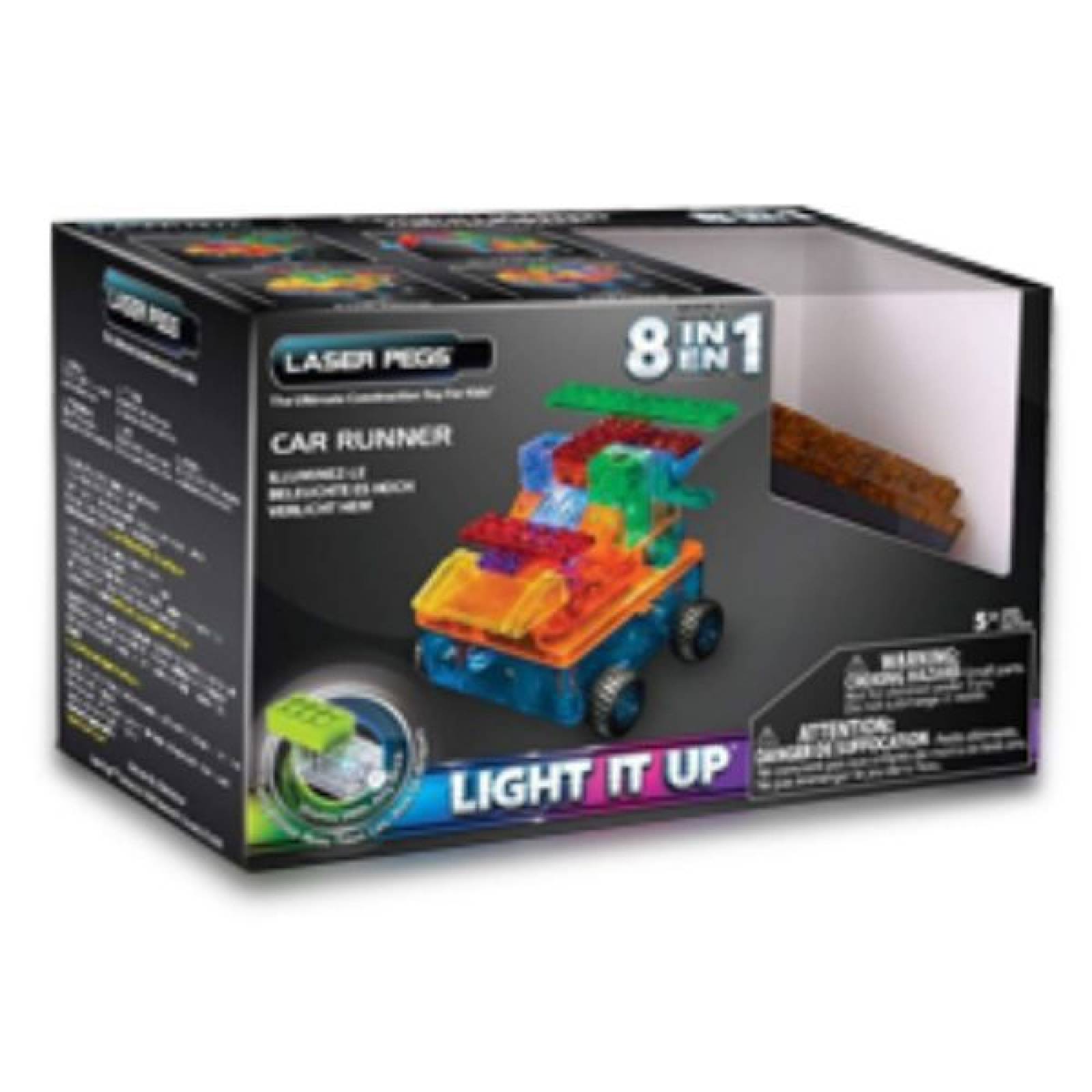 Juguete de construccion  Tanque-Runner 8 en 1 Laser Pegs