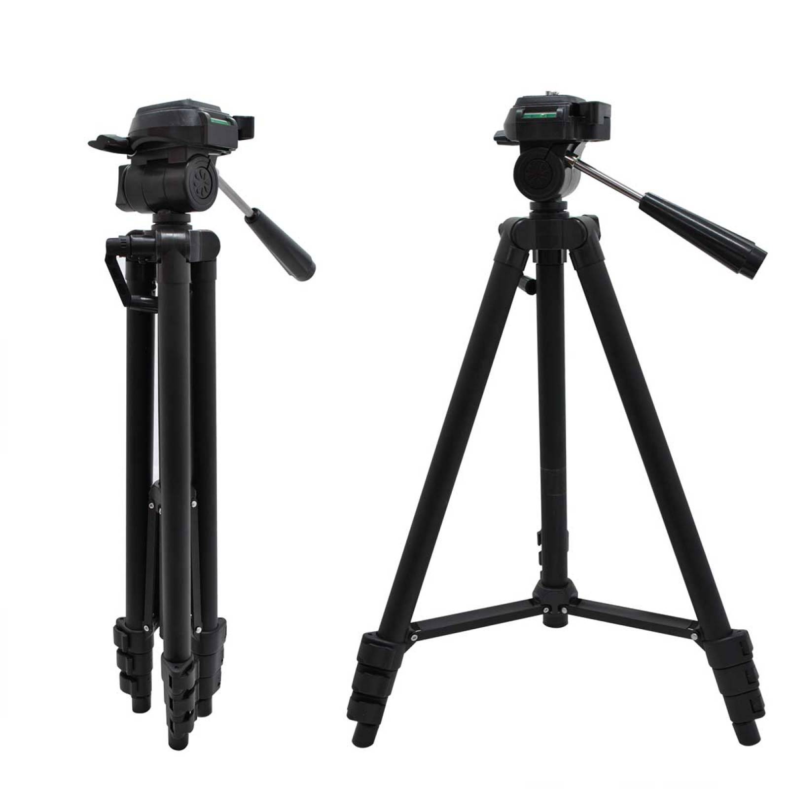 Tripie de aluminio negro