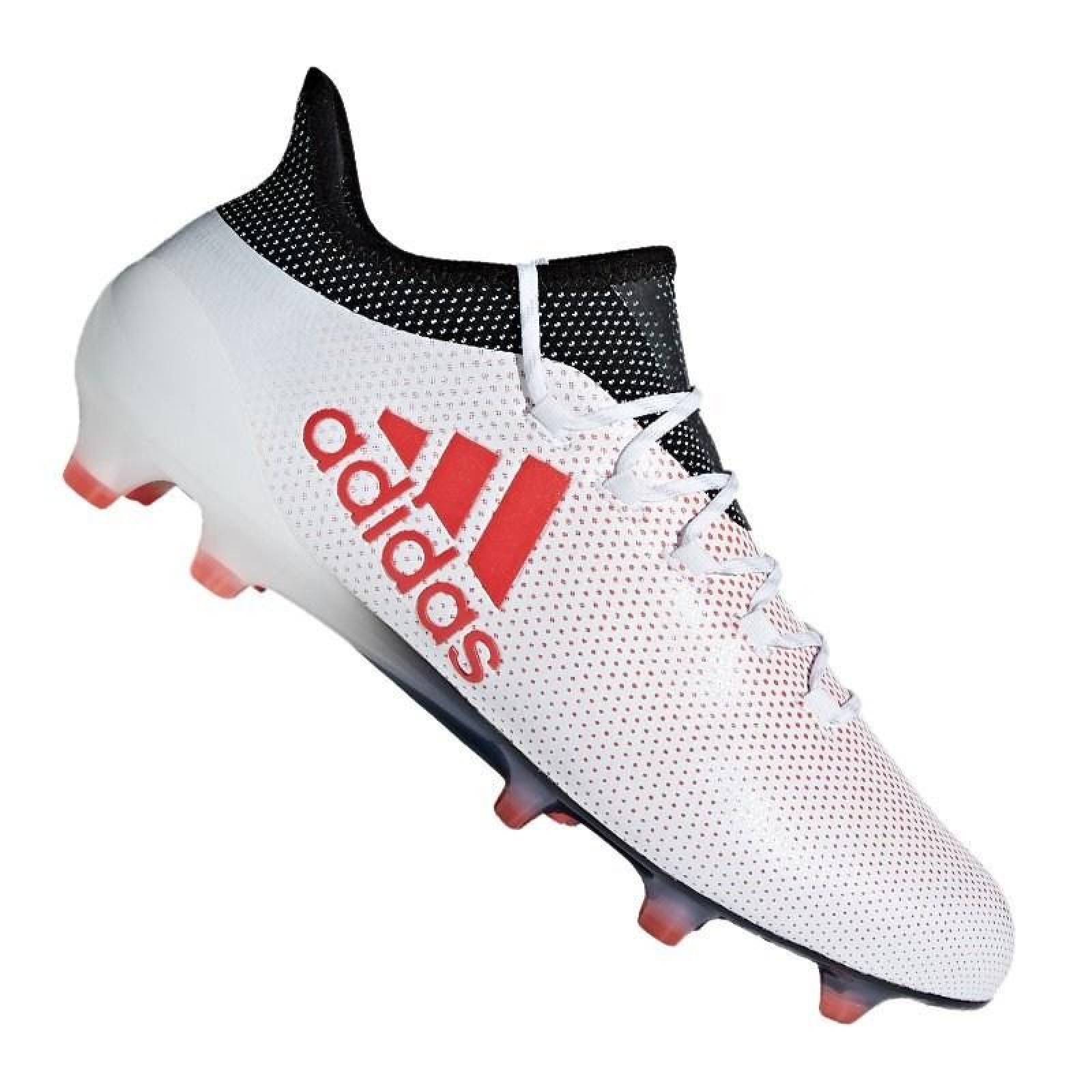 Tacos de Futbol Adidas X 17.1 FG Blanco 