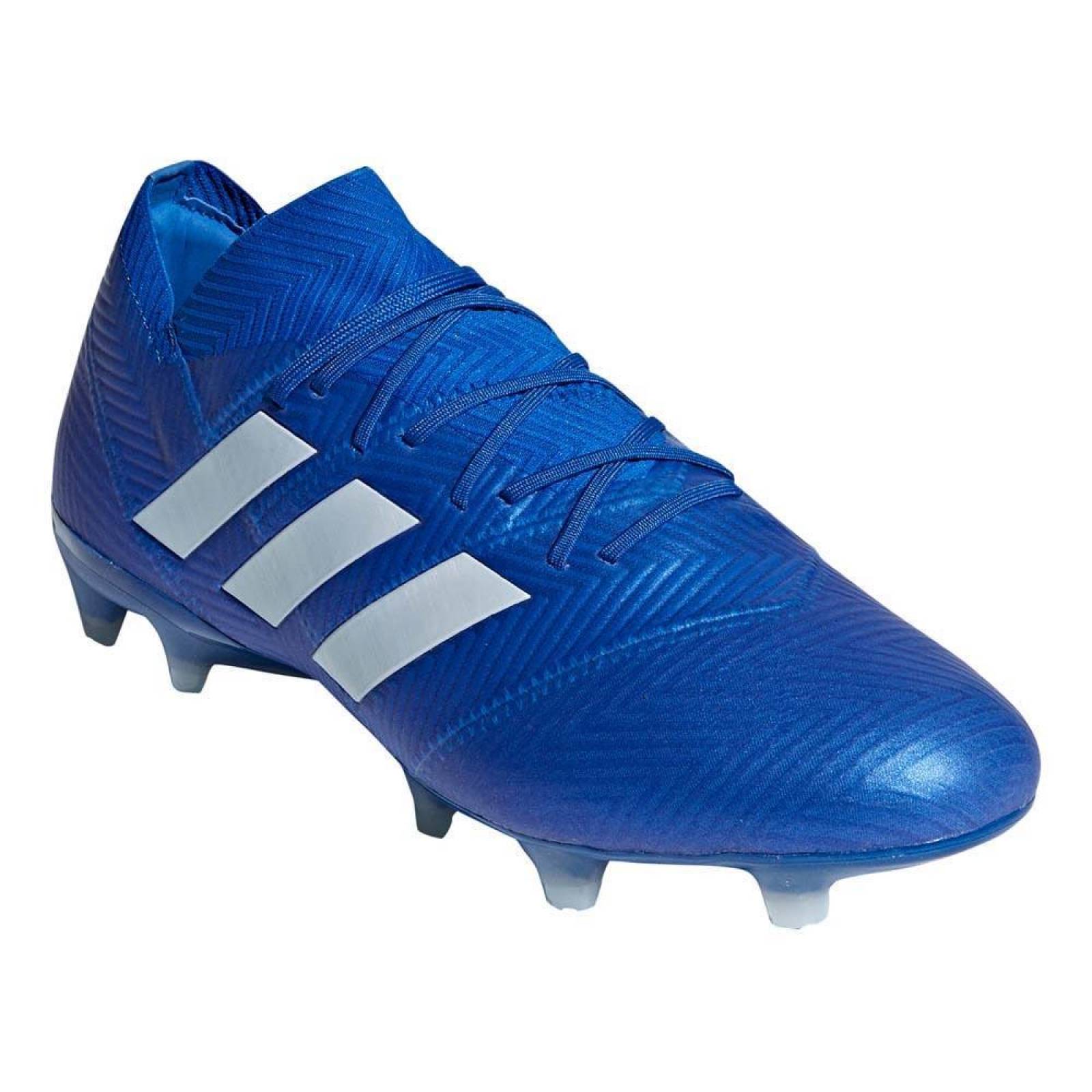 Tacos de Futbol Adidas Nemeziz 18.1 FG Azul