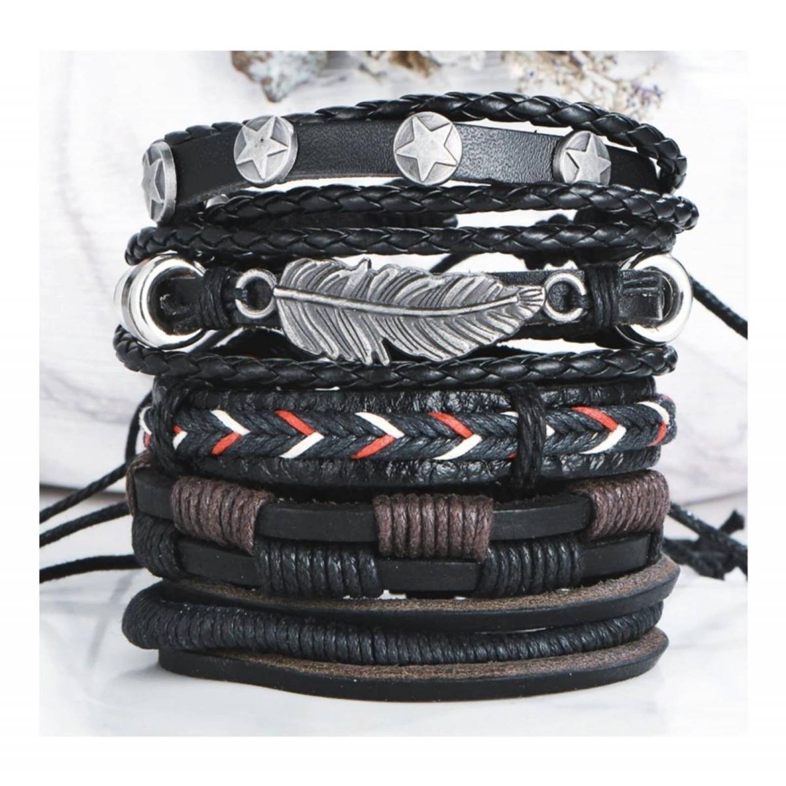 Set Pulseras Brazaletes Varios Modelos Mayoreo J-001 02 - BJDY707