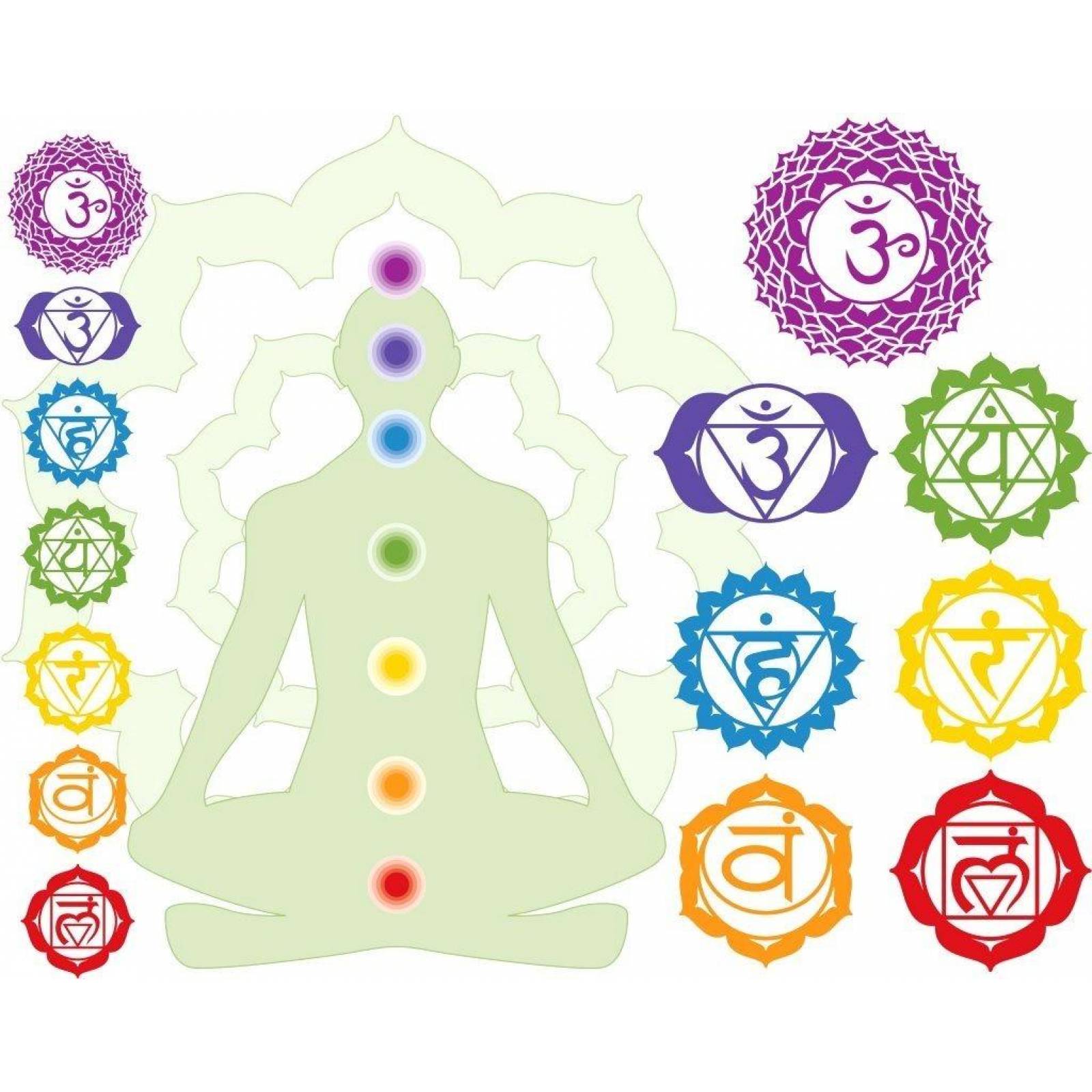 Hermosa Pulsera De Cuentas Energética 7 Chakras J-032 8 cm - MODELO 1