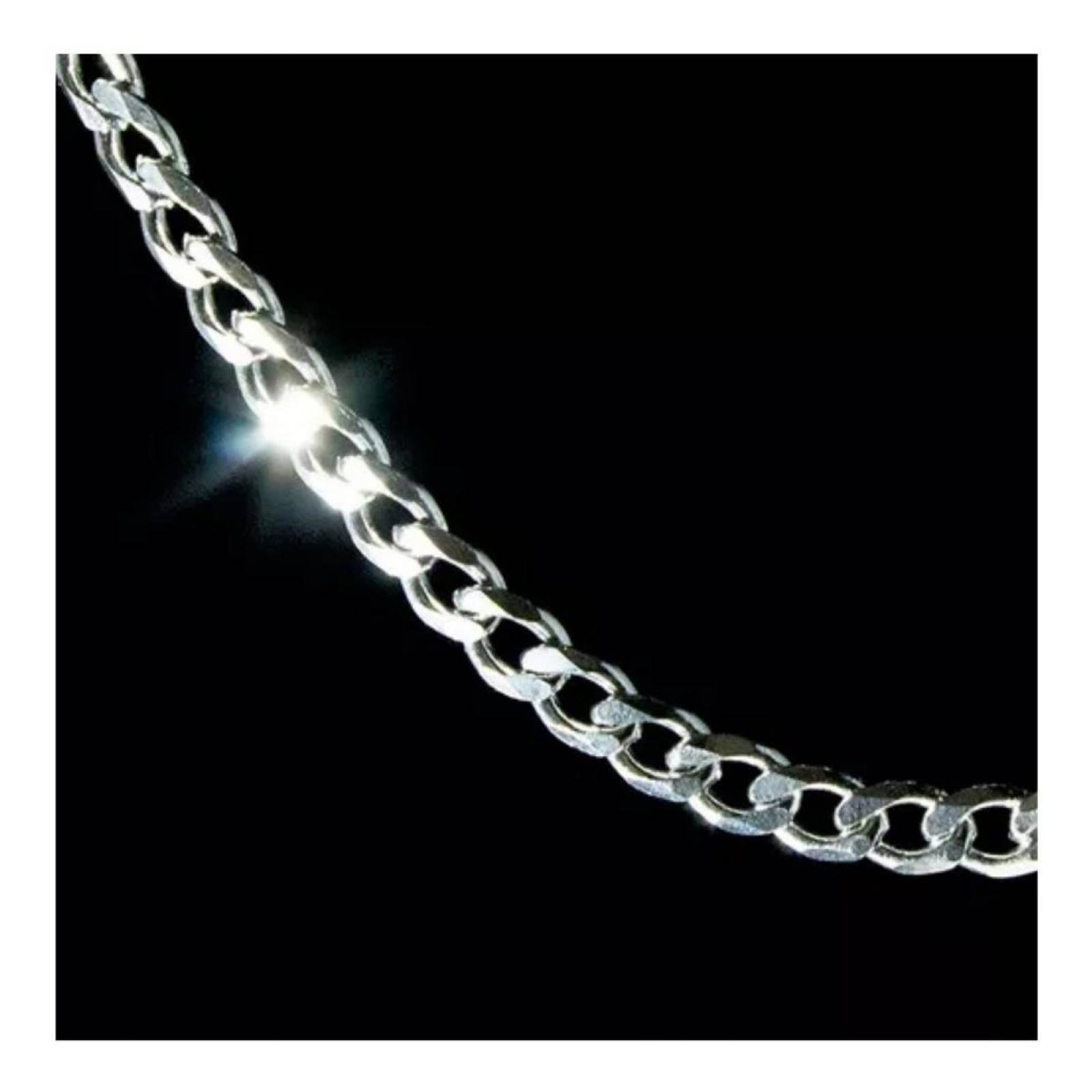 Pulsera Tejido Cubano Acero Inoxidable Grosor 7mm Mpb-578 20CM/7MM 20 CM 20 cm / 7 mm