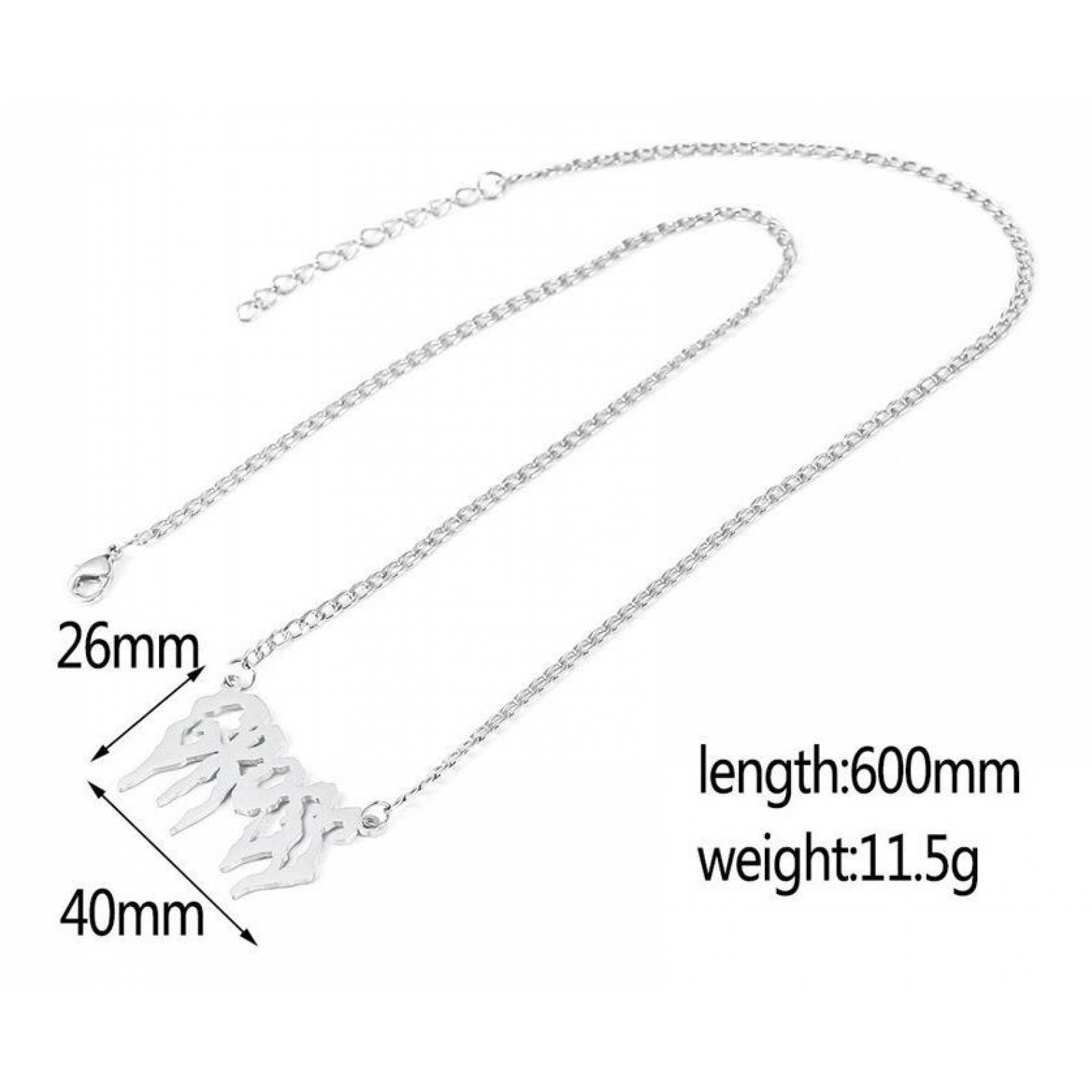 Collar Cadena Gótico Gross A-005 