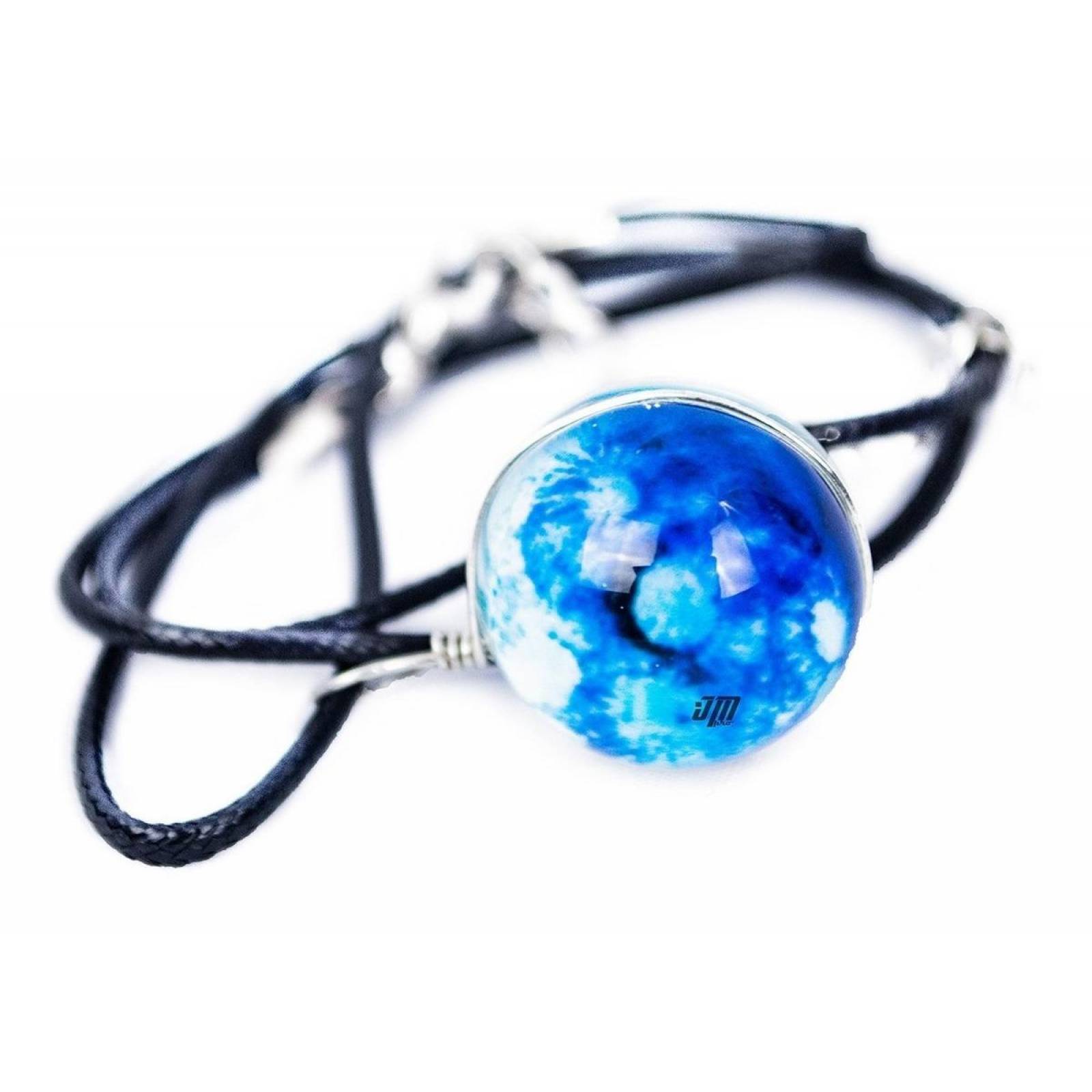 Collar Cristal Universo Esfera 20mm Fluorescentes Mpb-282 Crater