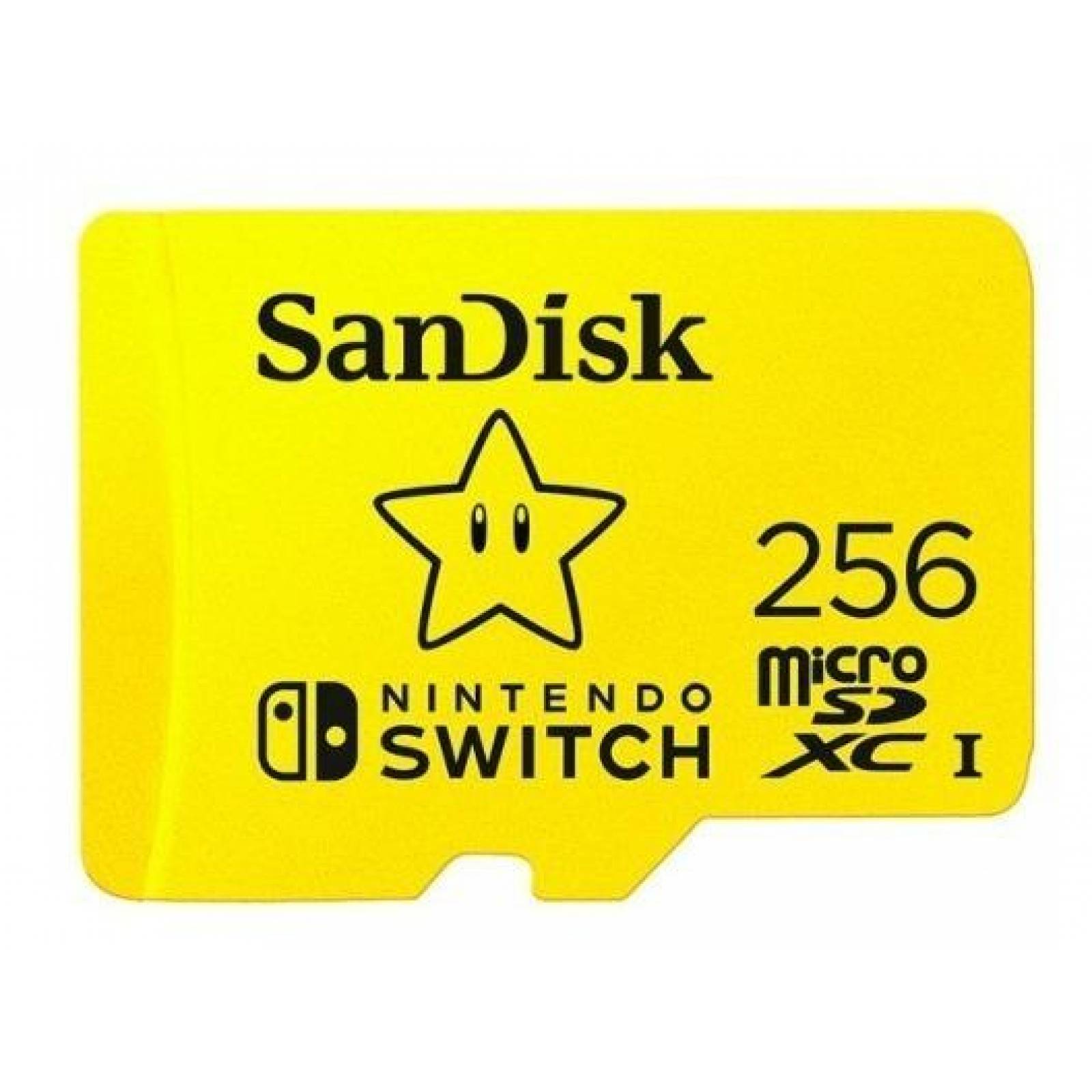 Memoria Sandisk Micro Sdxc Nintendo Switch 256gb 
