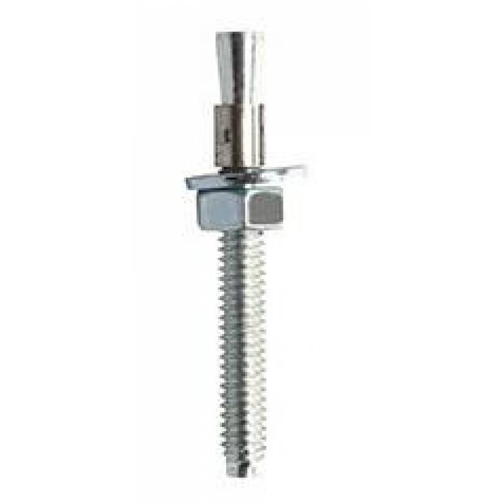 Anclaje De Cuña De 1/4 X 2 1/4 De Pulgada Plata 25 Piezas 