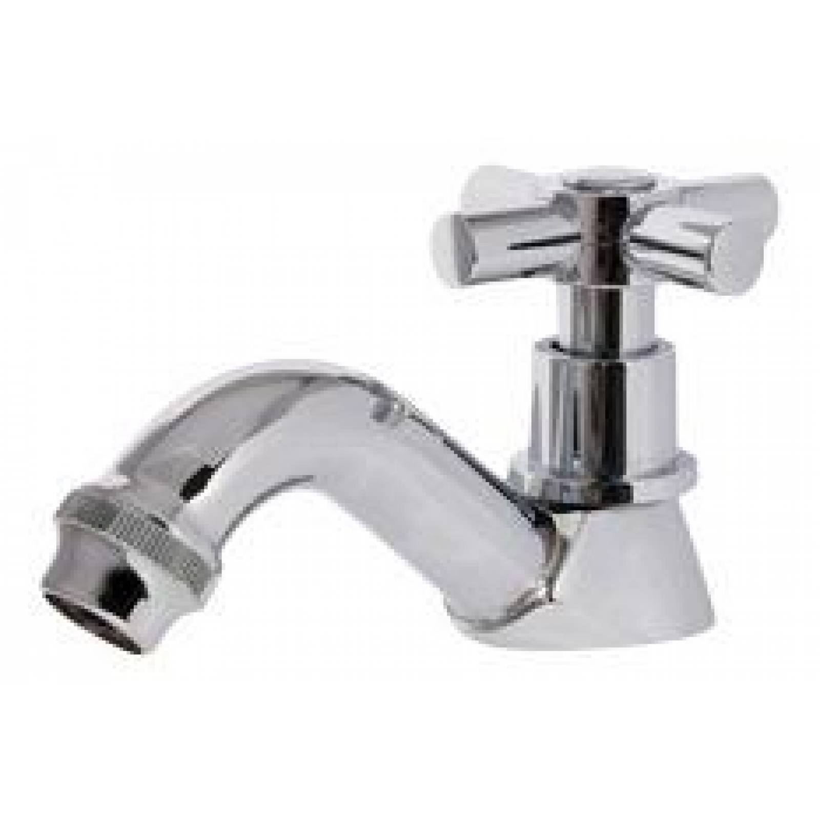 Llave Individual Para Lavabo 6.7 Cm Latón Rugo 