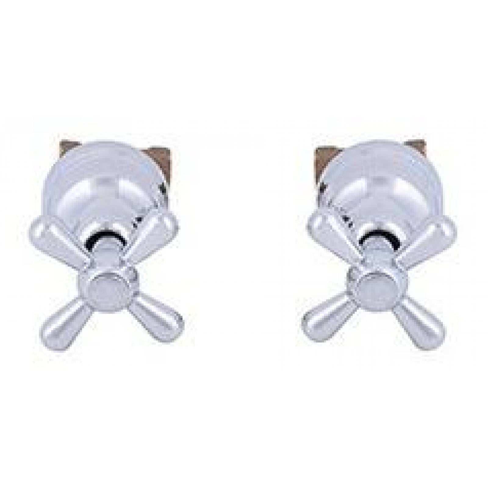 Juego De Llaves Individuales Regadera Semi Empotrar Rugo