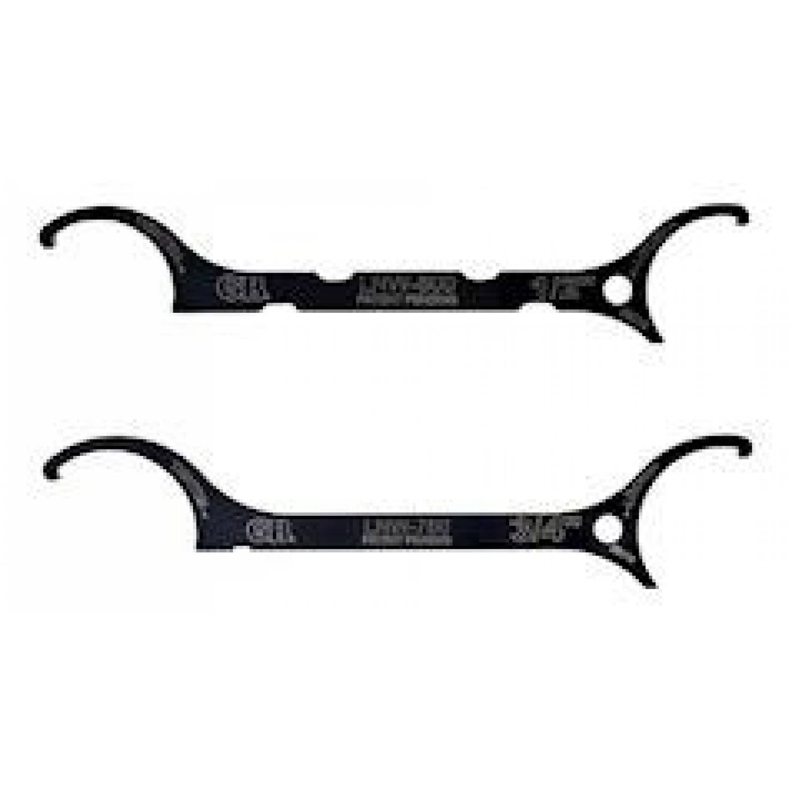 Kit De Llaves Para Contratuerca De 1/2 Y 3/4 Negro 2 Pzs 