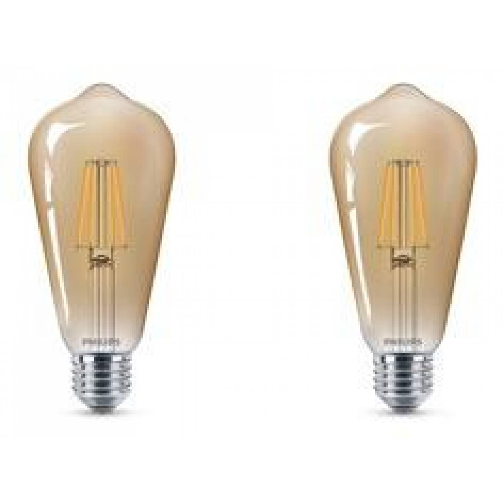Foco Led Filamento 35 W Luz Cálida 2 Piezas 