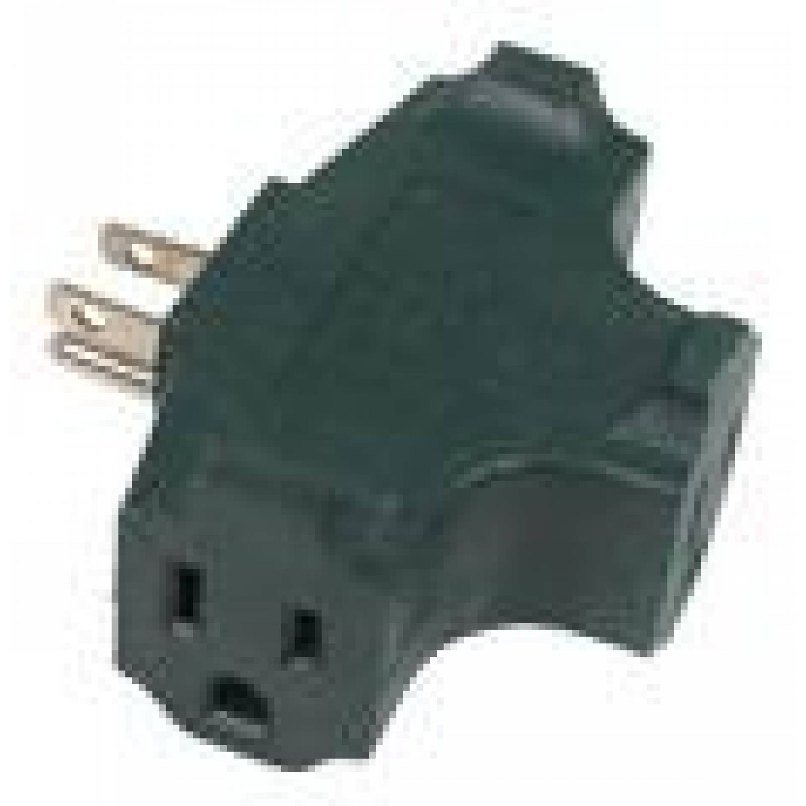 Adaptador Triple 15a/125v Verde 